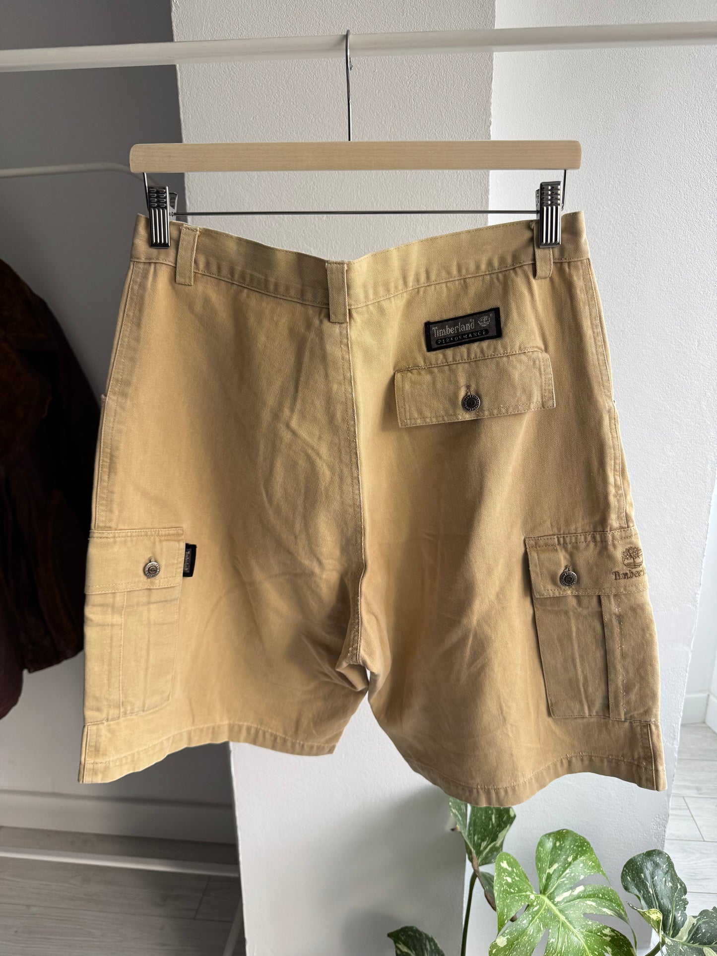 ☀️ Pantaloni Scurți Cargo Vintage Timberland – Aprox. W32