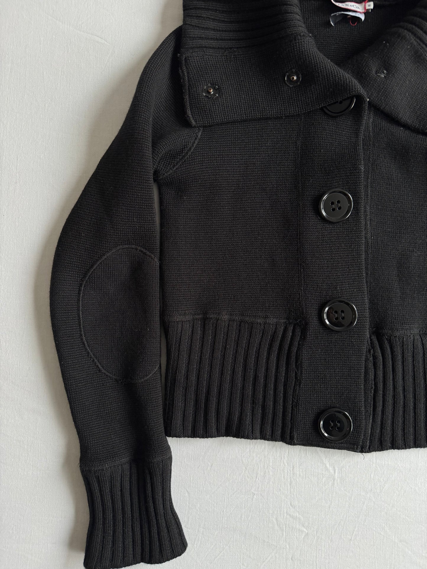 🖤 Cardigan Y2K Damă Max & Co. Negru – M