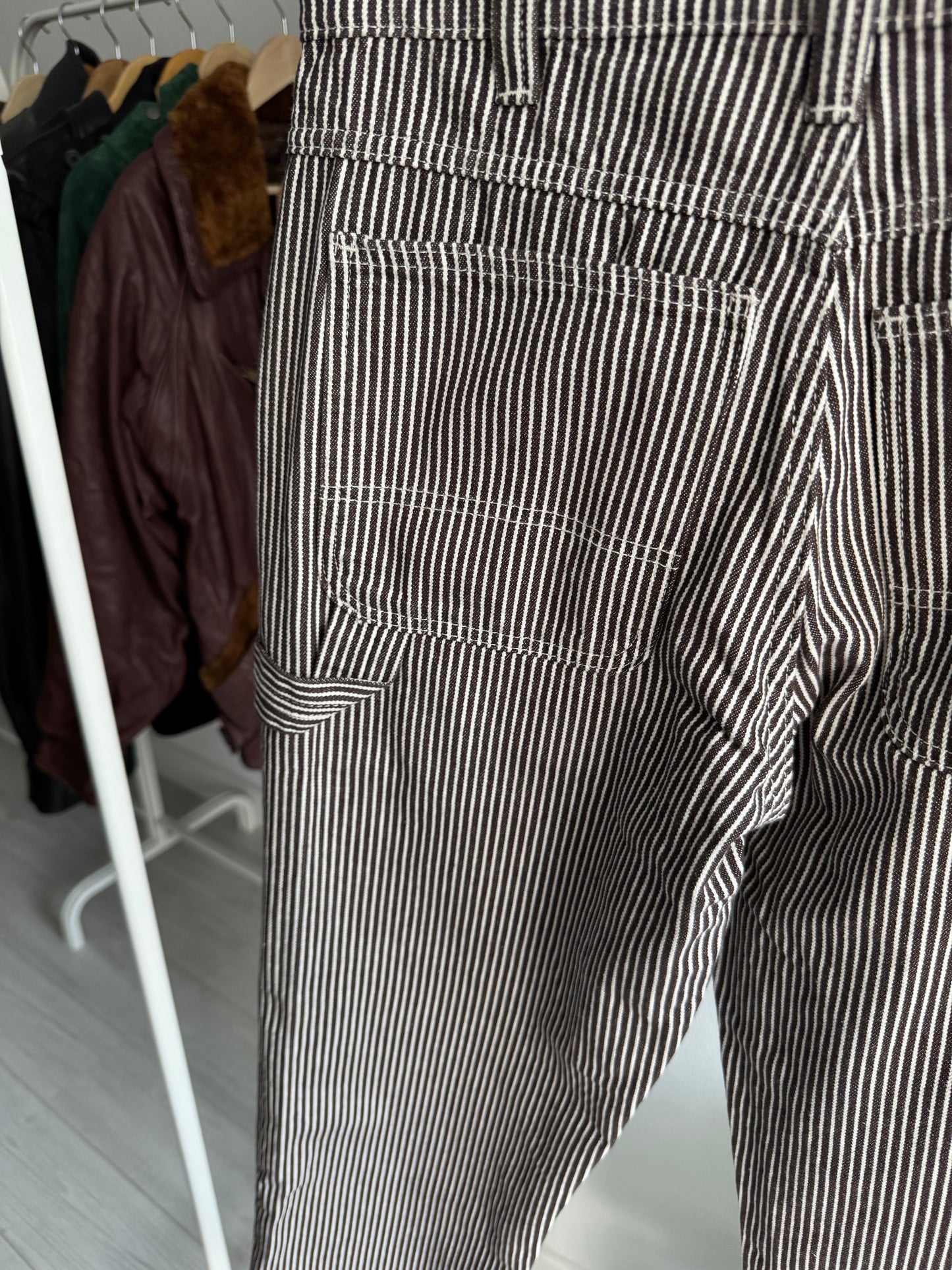 🛹 Pantaloni Dickies Women’s Striped Carpenter – W28 x L30