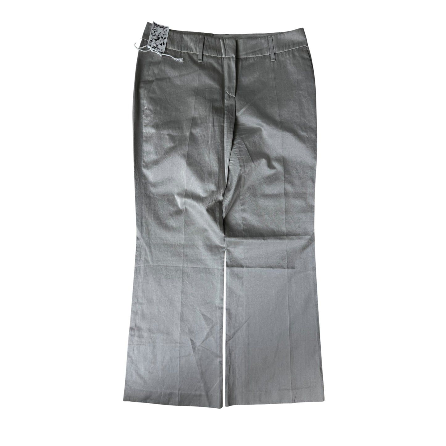 Pantaloni Hugo Boss – Argintii – Flared – Mărime EU 40 (Femei M-L)