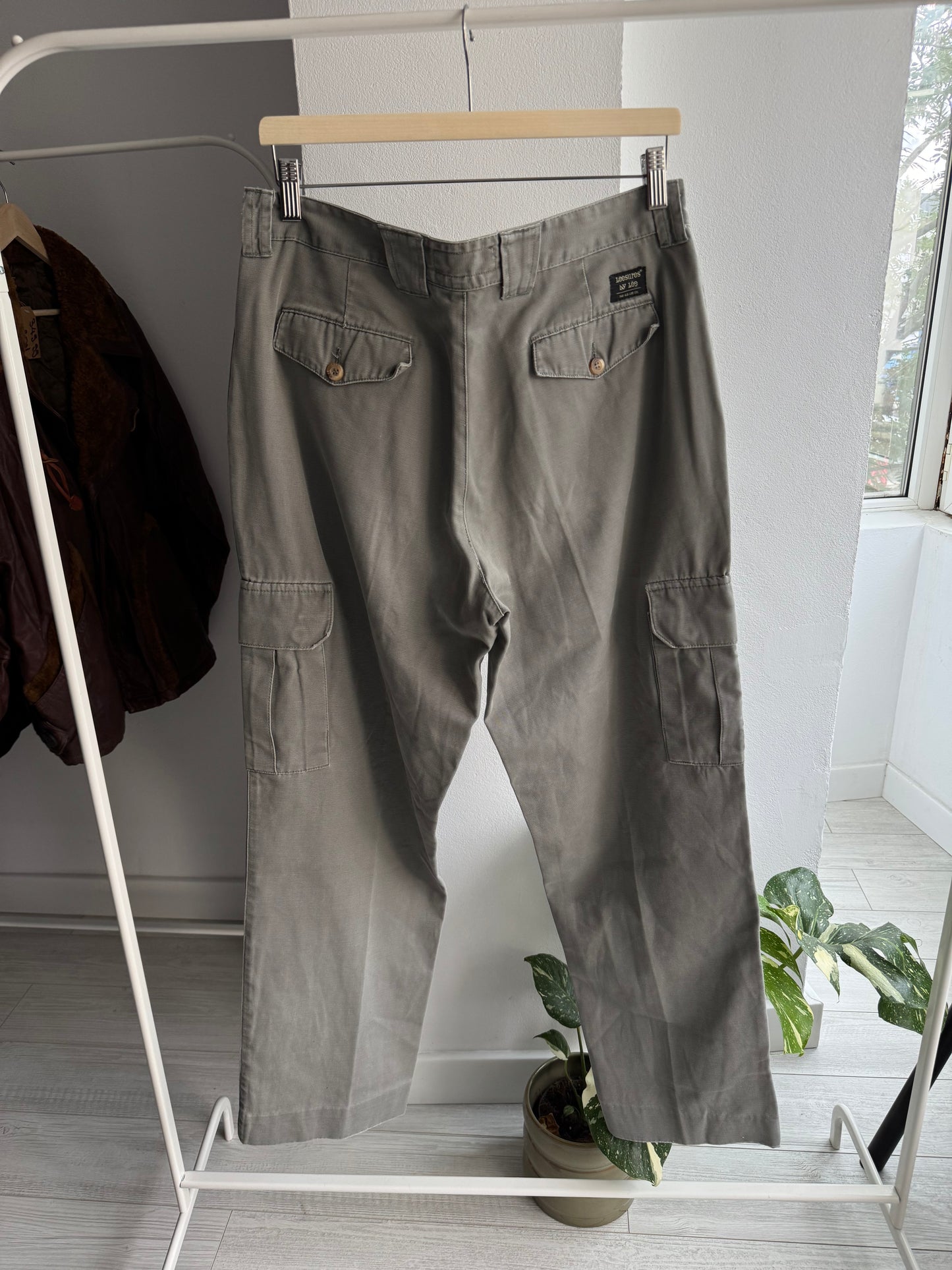 🪖 Pantaloni Vintage Lee Leesures Fatigue Cargo – W34 x L34