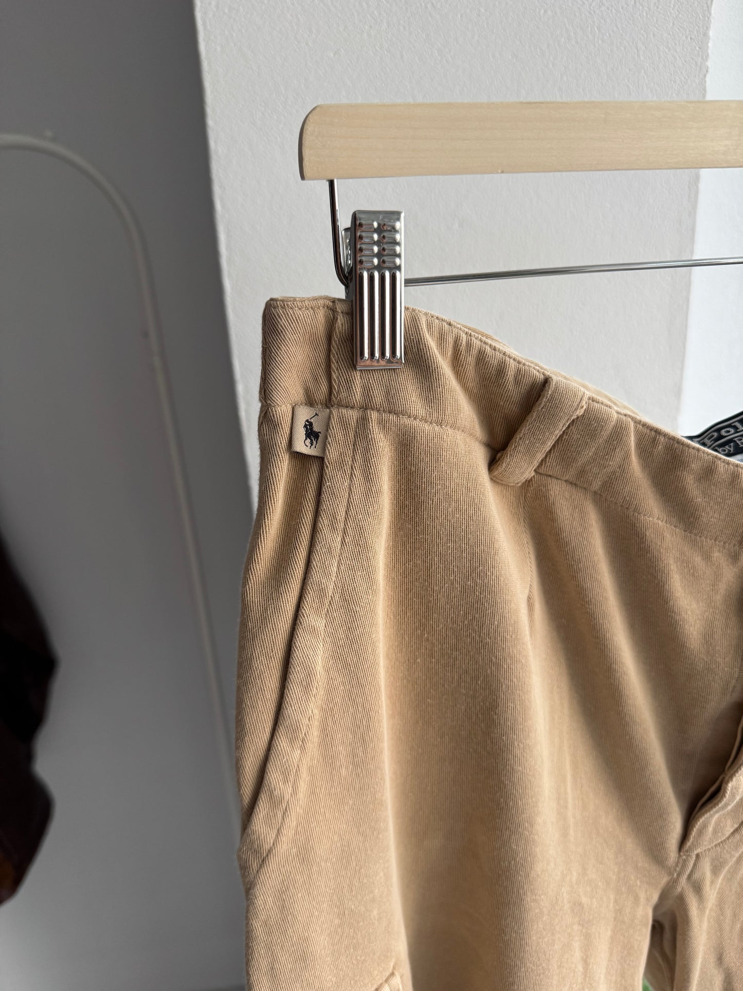 🐴 Pantaloni Scurți Cargo Vintage Ralph Lauren Polo – US 34