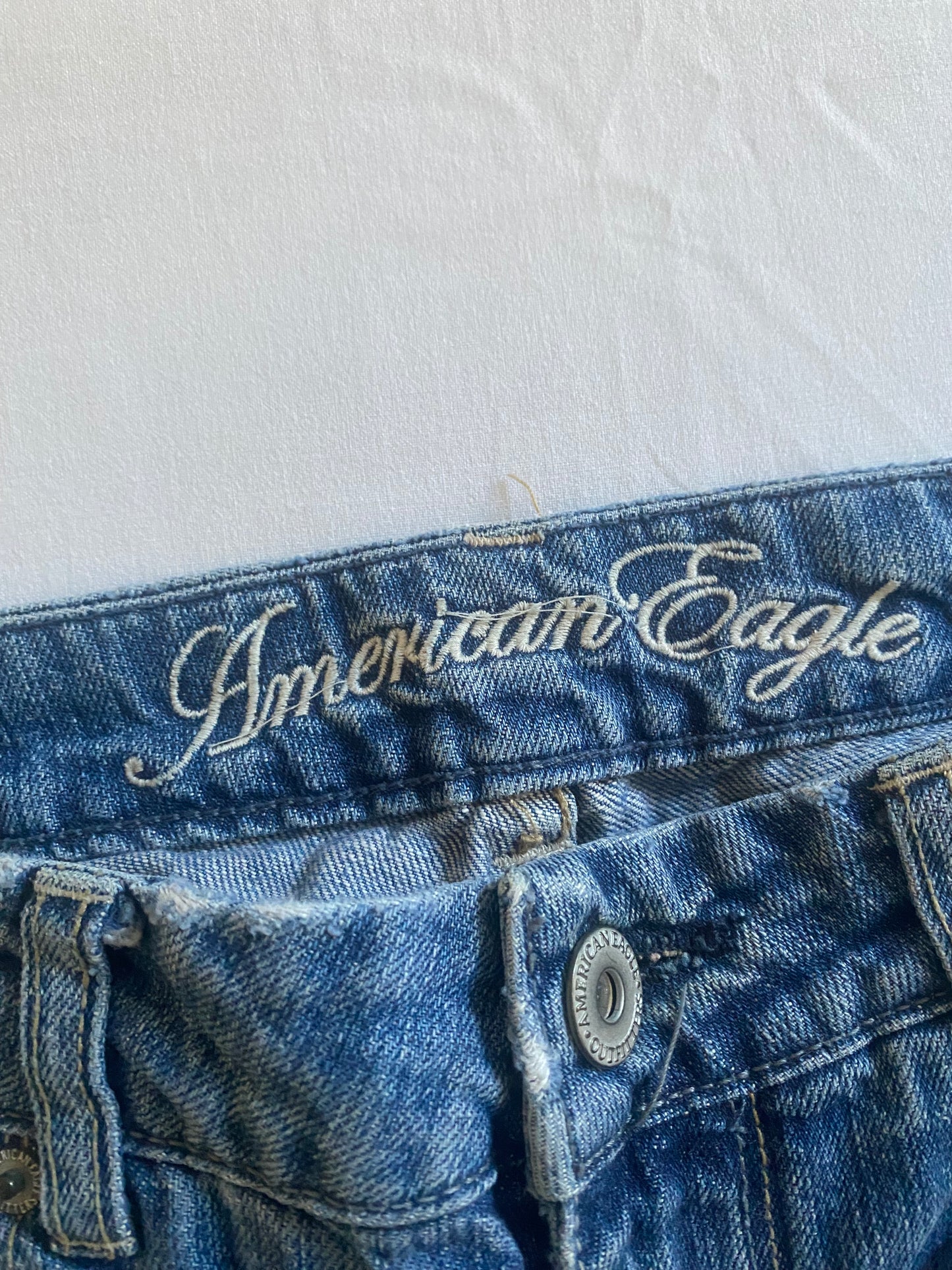 Jeans Y2K American Eagle – Flared – Mărime US 6 (EU 36-38)