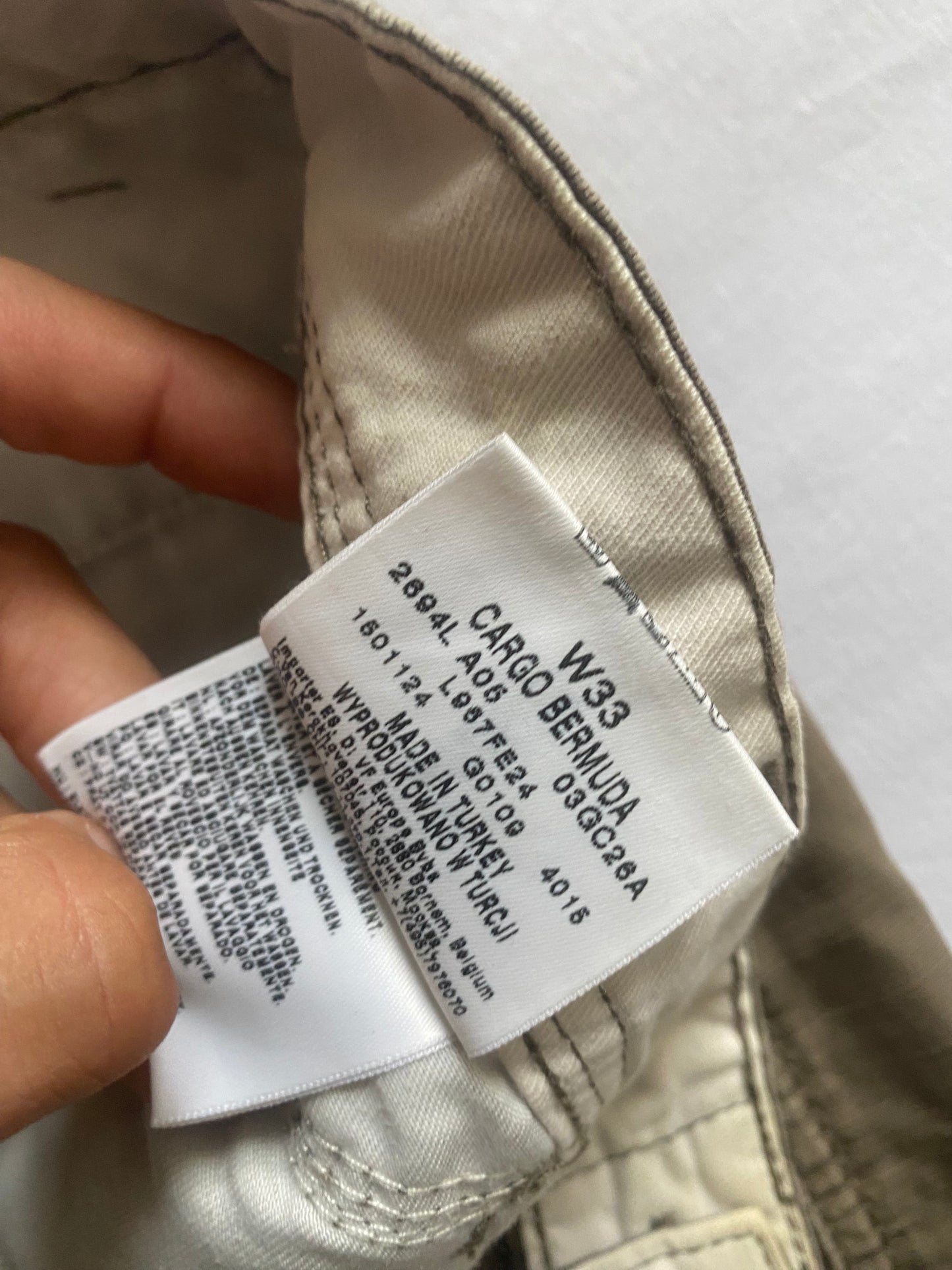 🩳 Vintage Lee Military Green Cargo Shorts