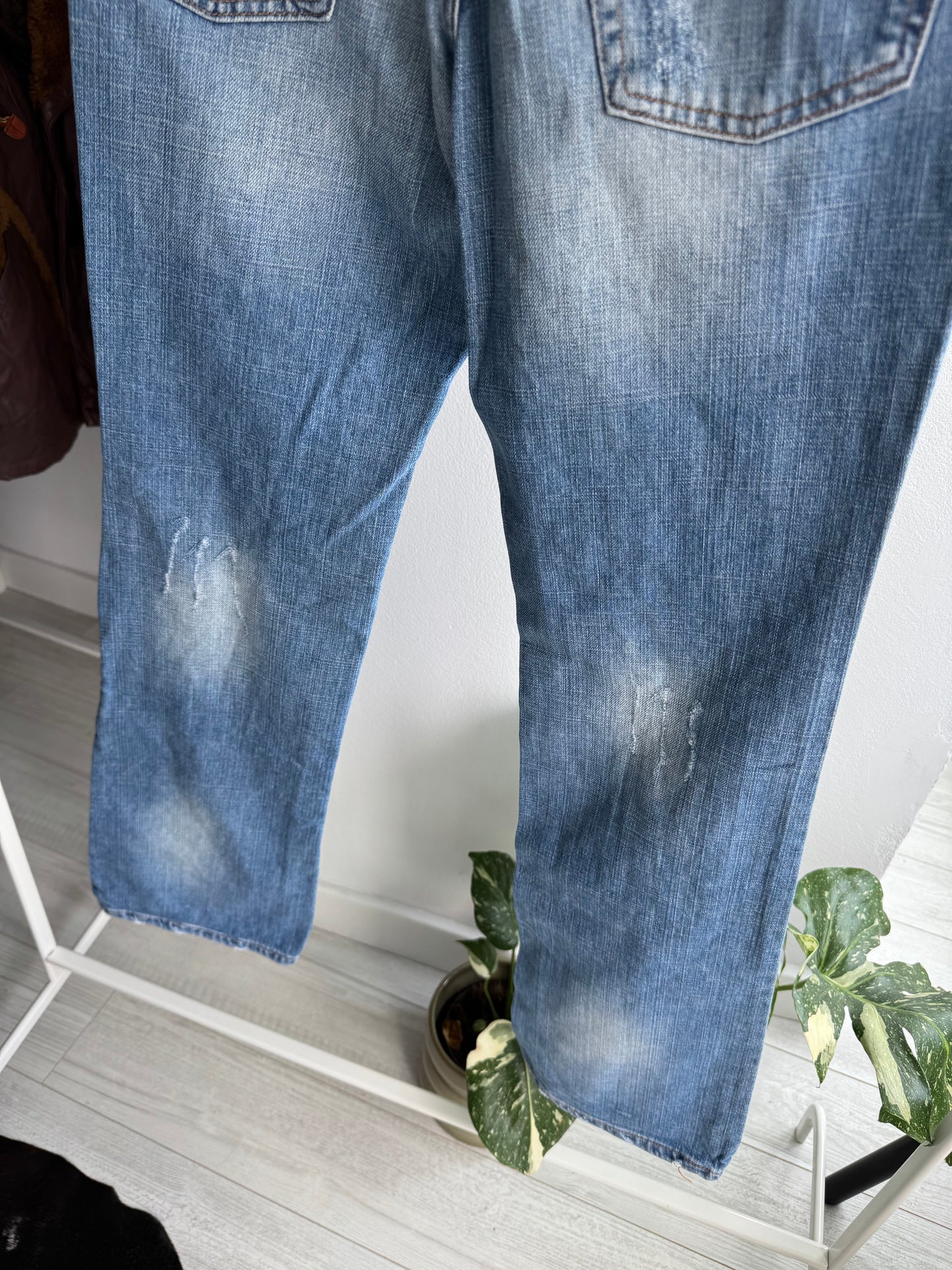 👖 Jeans Y2K Bootcut Low Rise – US 30 / IT 44 (L Damă)