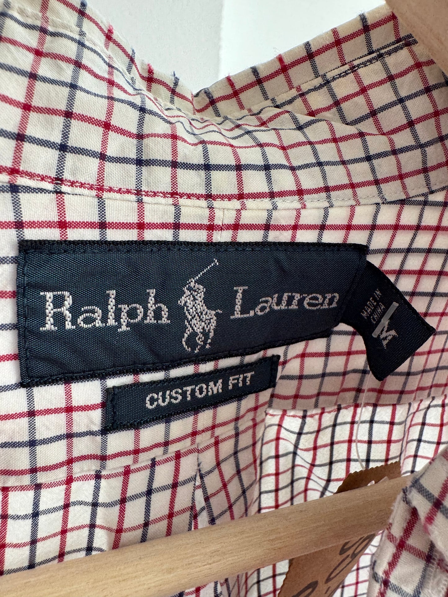 🐴 Vintage Polo Ralph Lauren Cămașă Carouri – M Bărbați