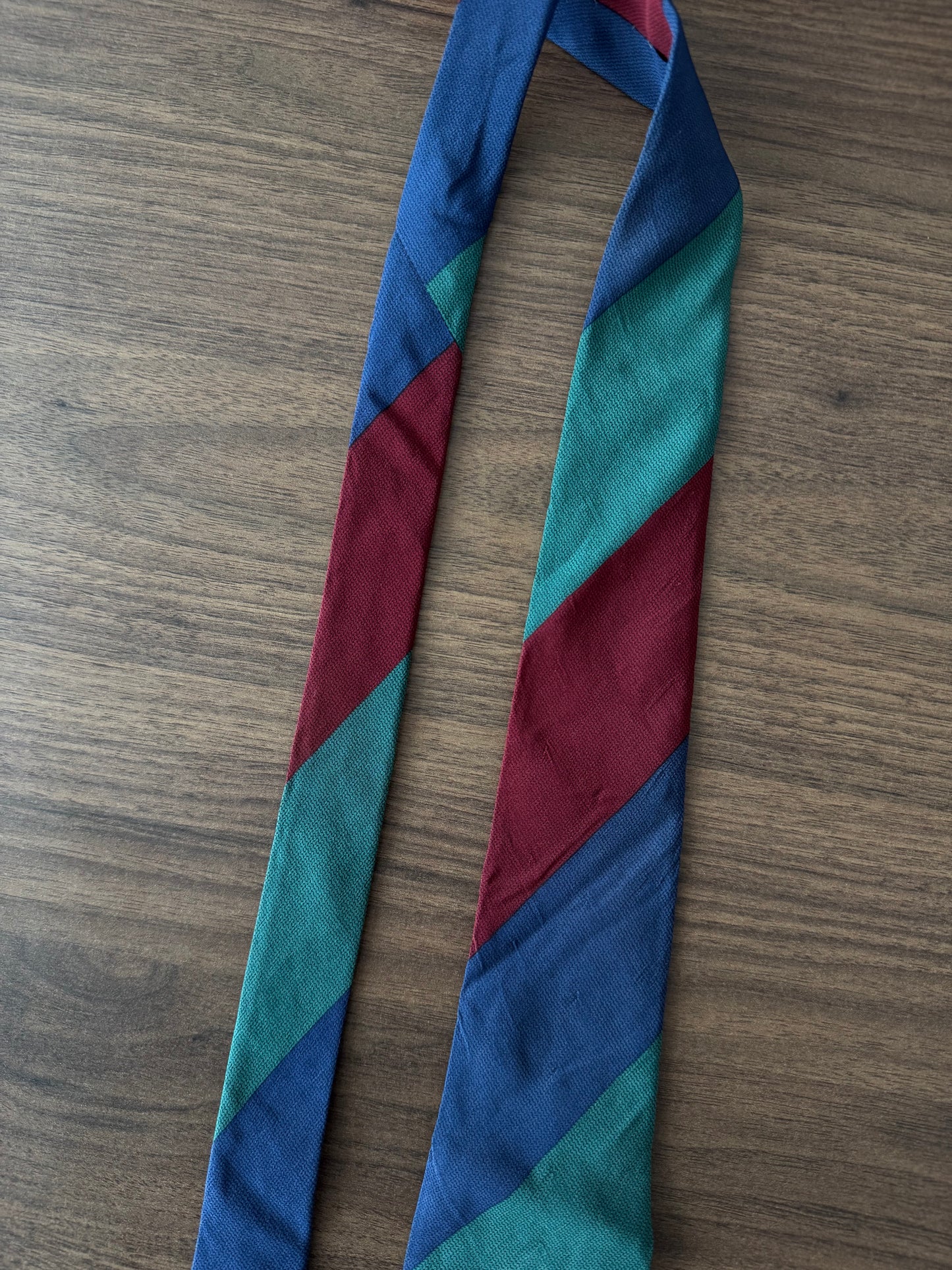 👔 Cravată Yves Saint Laurent Vintage '80s | Mătase Naturală | Made in Italy