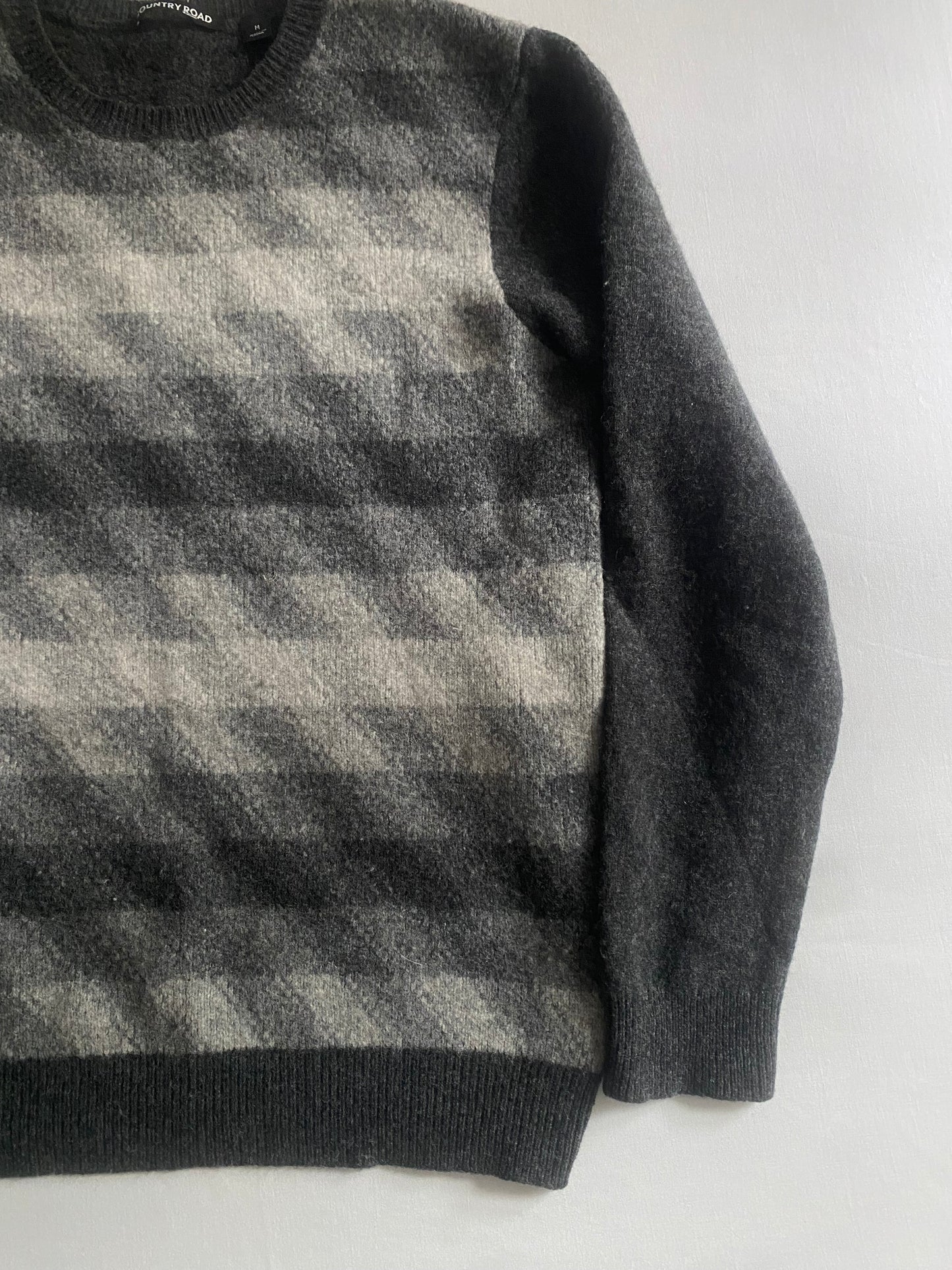 Pulover Country Road Australia – Gri – 100% Lână – Women’s M