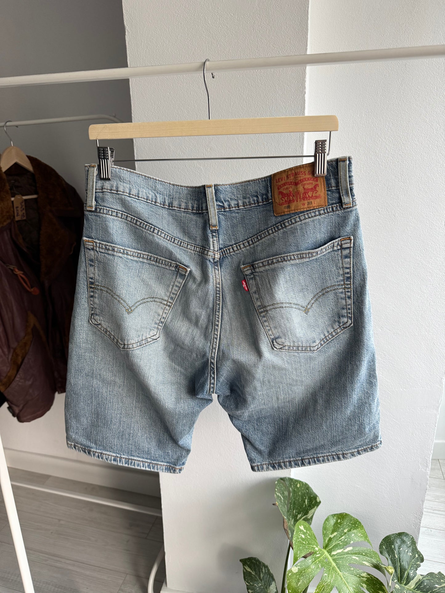 👖 Pantaloni Scurți Levi’s 405 Jorts – W33
