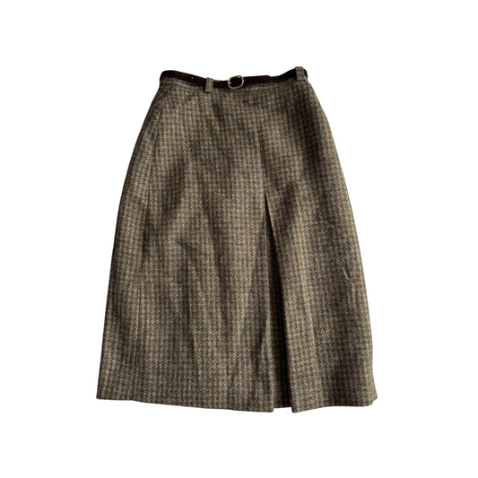 ☕️ Fustă Vintage din Lână – XS (IT 40)