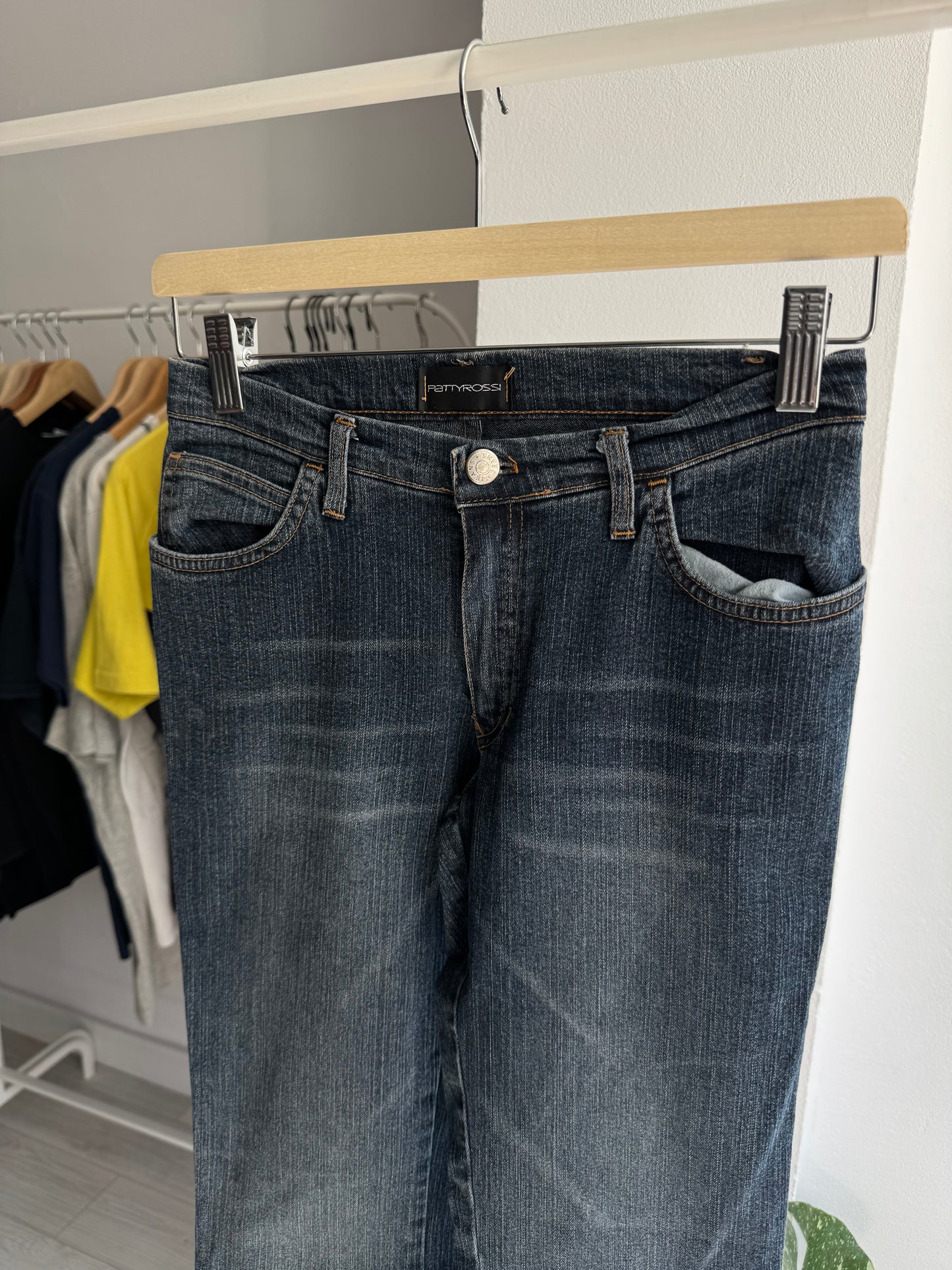👖 Blugi Y2K Bootcut – IT 40 / EU 36 Damă (XS/S)