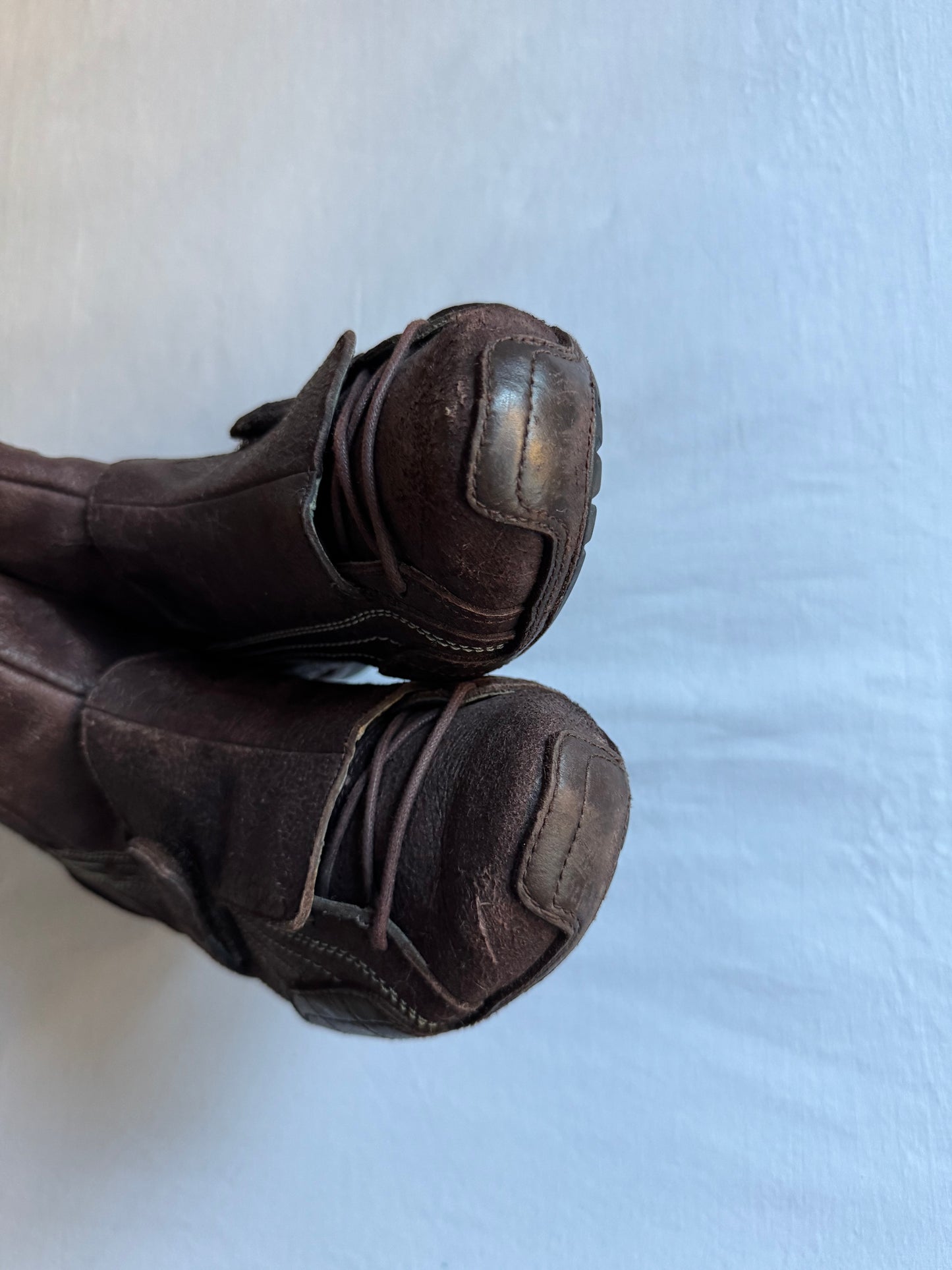 🏍️ Y2K Puma Moto Boots – Brown – mărimea 43