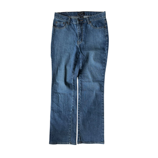 👖 Blugi Y2K Bootcut Petite – Mărime US 8 (Petite) / EU 38