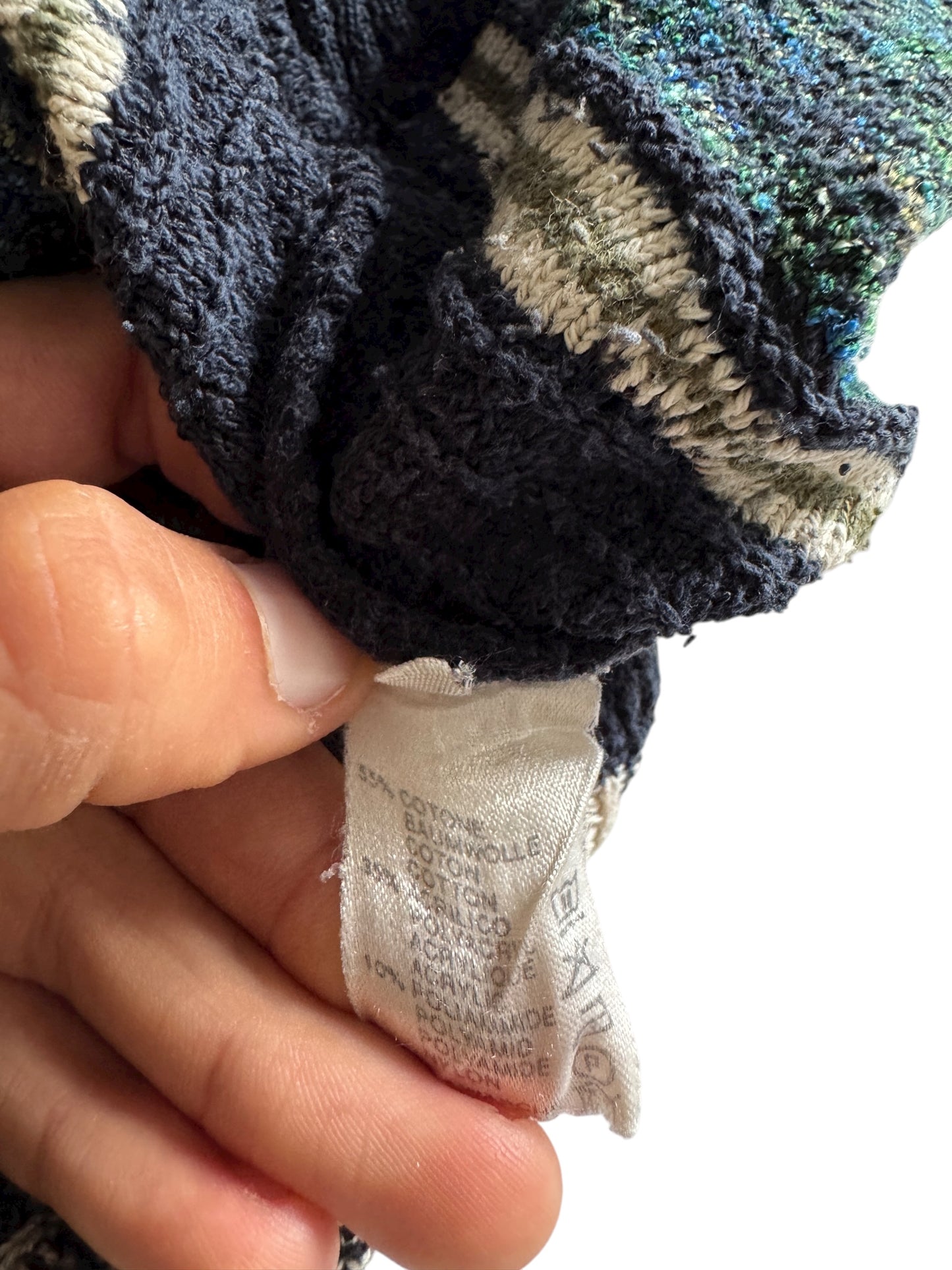 🧶 Pulover Monello Vintage – Made in Italy – Men’s L – Bumbac & Acrilic