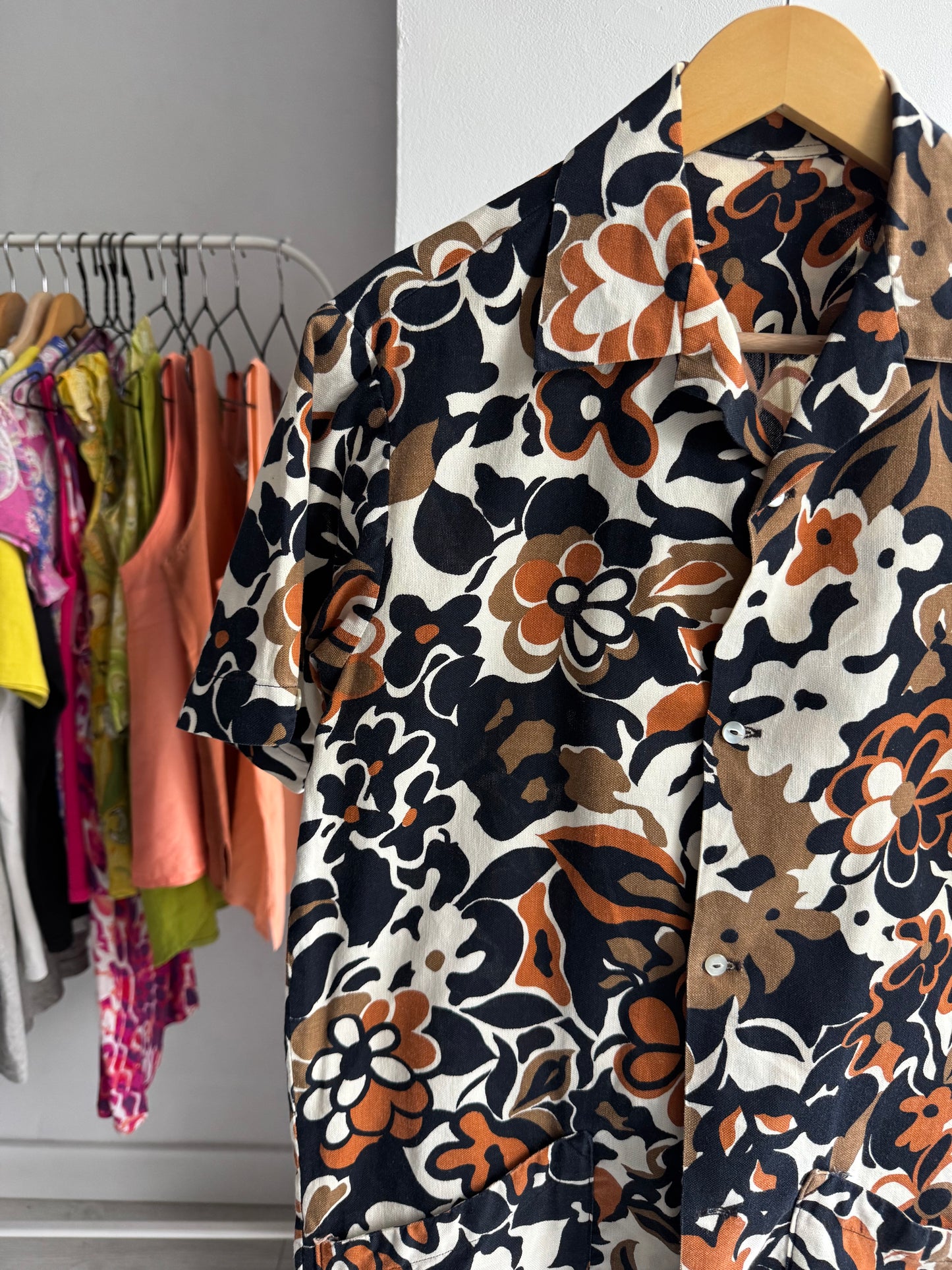🌺 Cămașă Hawaiiană Vintage Printed | S Bărbați