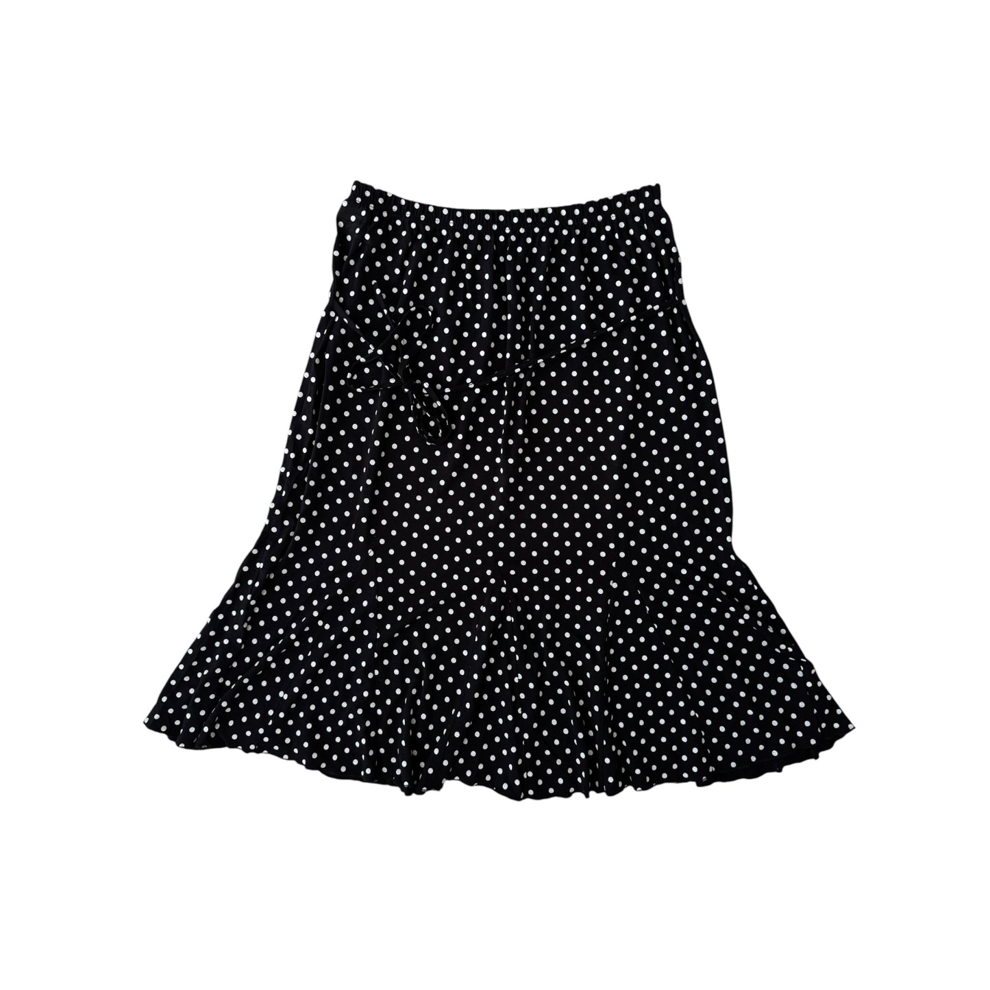 ☀️ Fustă Y2K cu Print Polka Dot și Fundiță – L Damă