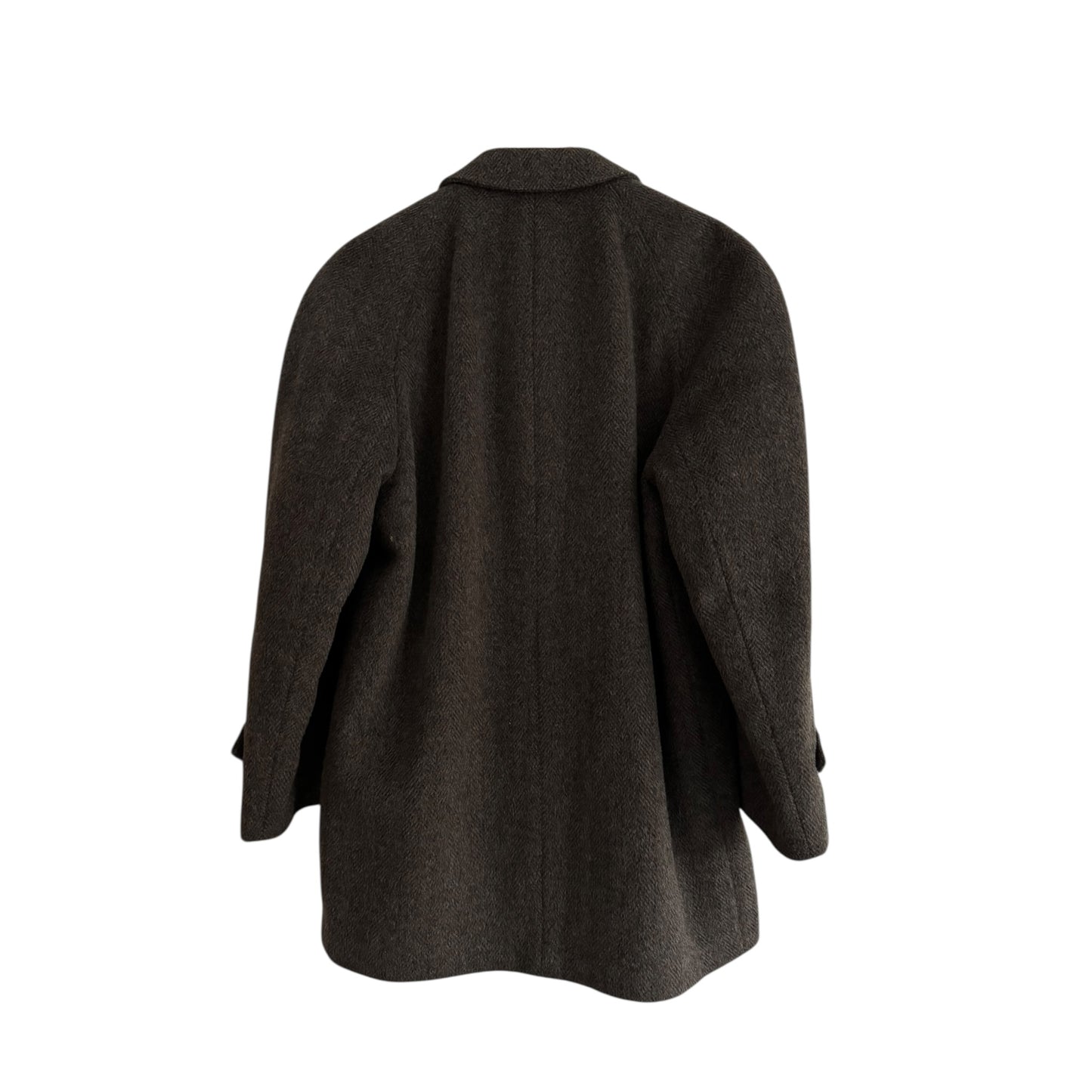 🧥 Palton Vintage Loden Mid Length din Lână  – 52 (L Bărbați)