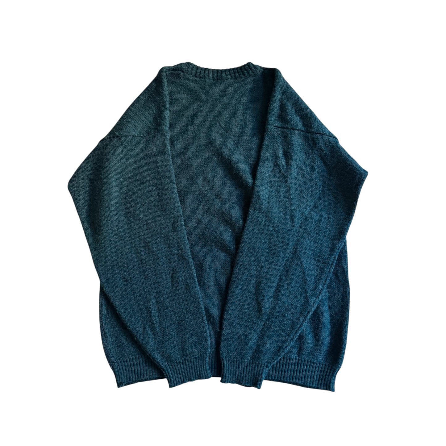 🚕 🧶 Pulover vintage brodat „Taxi” – mărimea L