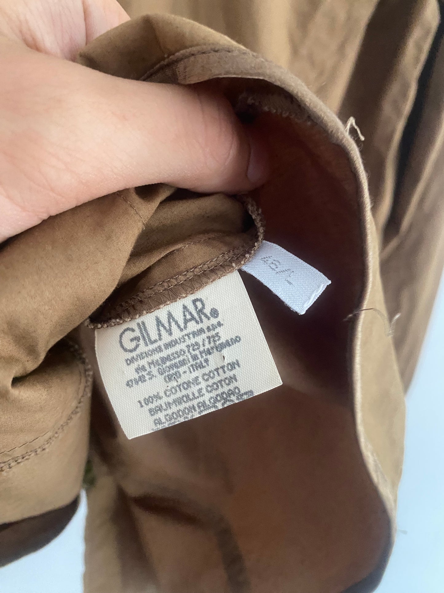 🧥 Geacă Vintage Iceberg din Bumbac Maro – Guler Stil ’70 – Mărime L