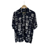 🏄‍♂️ Cămașă Imprimată Vintage Navy - Made in Australia – L Bărbați