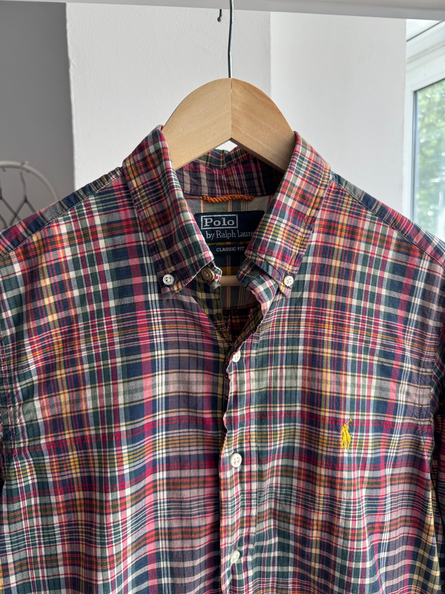 🐴 Vintage Polo Ralph Lauren Cămașă Carouri – S Bărbați