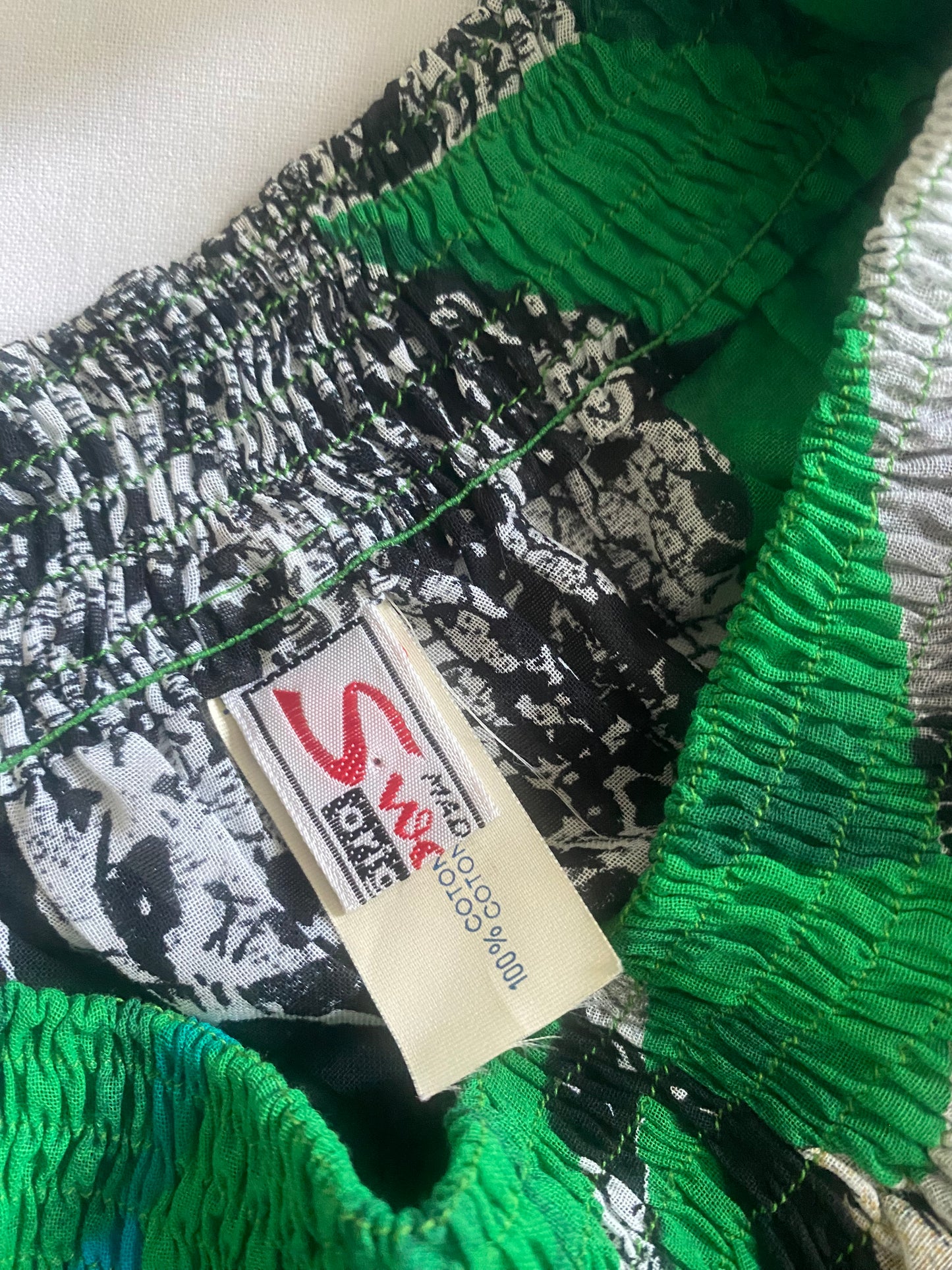 Fustă Wraparound Vintage – Animal & Jungle Print – 100% Bumbac 🌴🐾