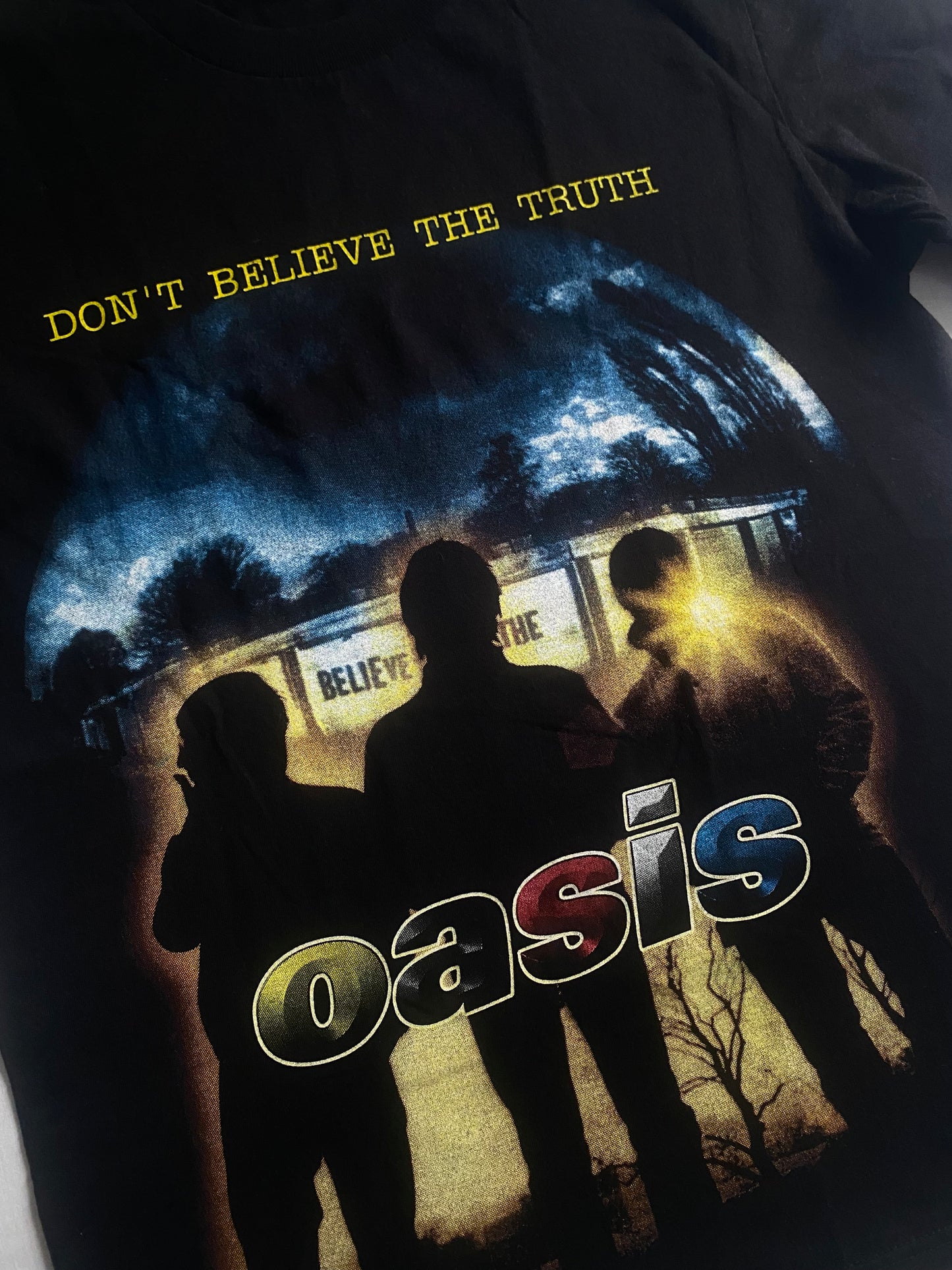 🎸 Tricou Vintage Oasis Band Tee – Mărime M
