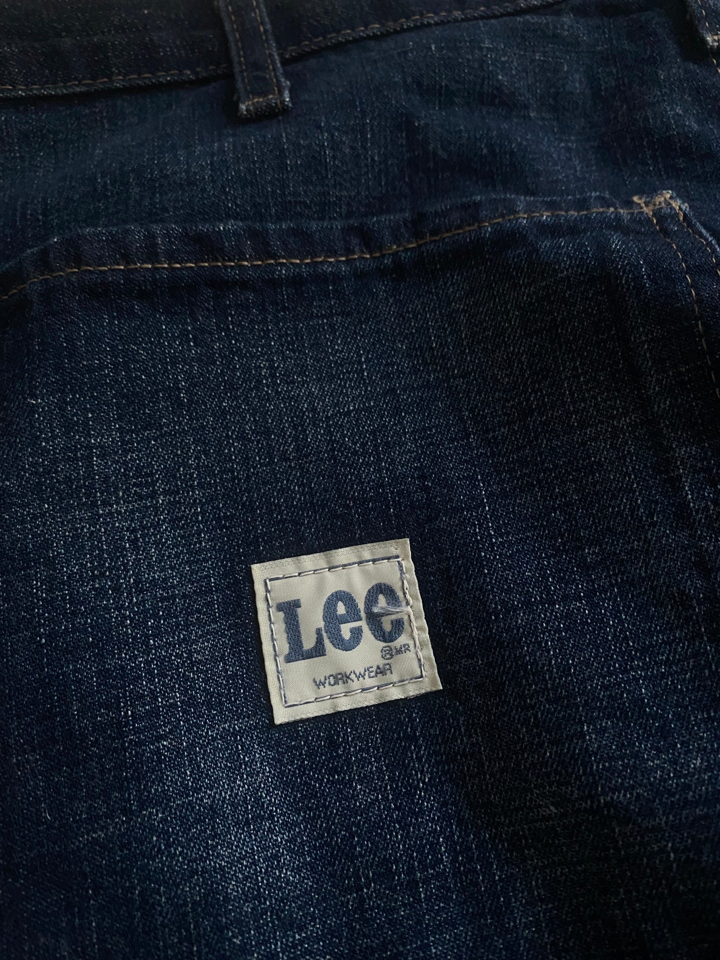 🔨 Vintage Lee Dark Blue Denim Carpenter Jeans