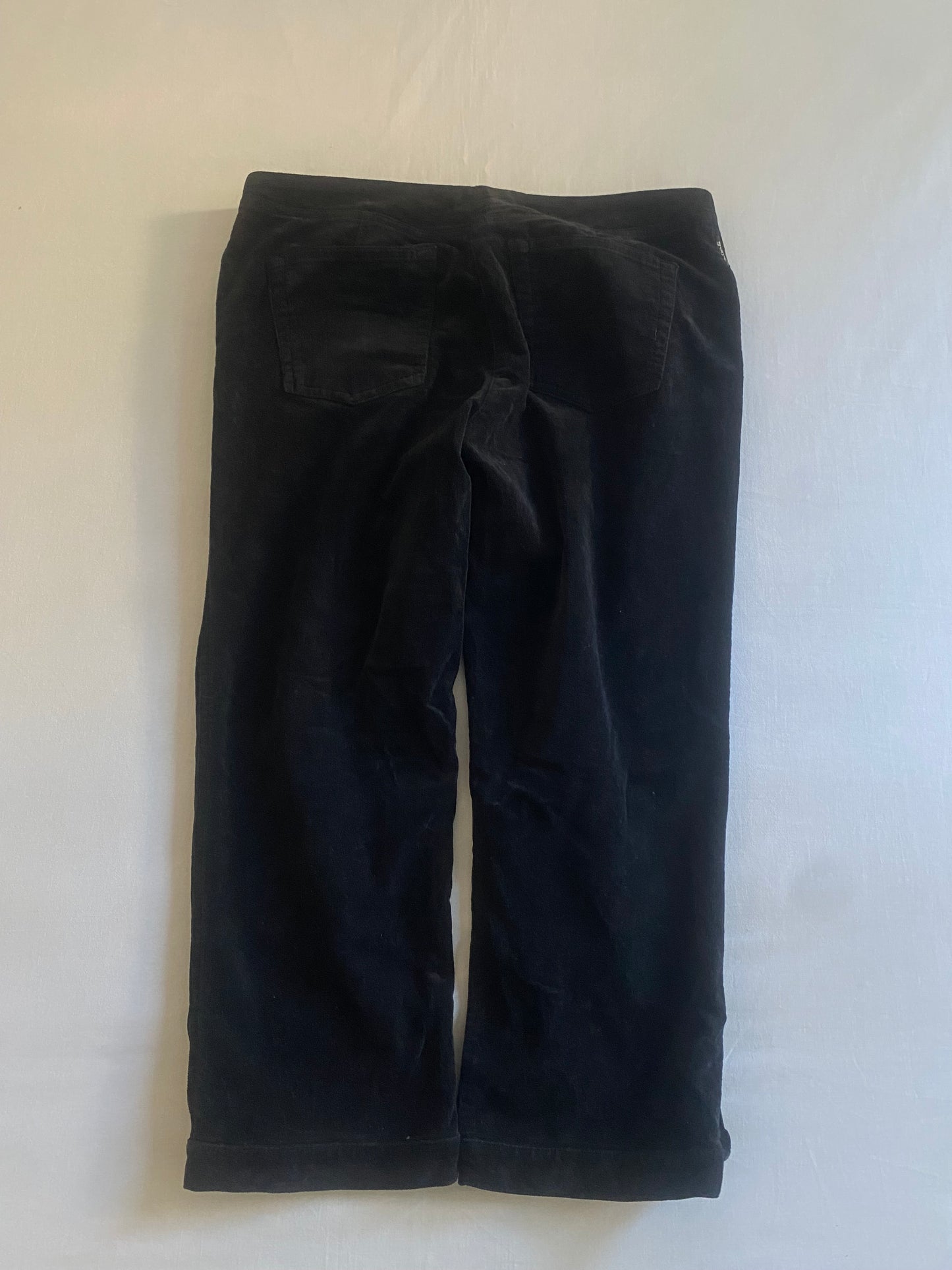 Y2K Armani Velvet Capri Pants