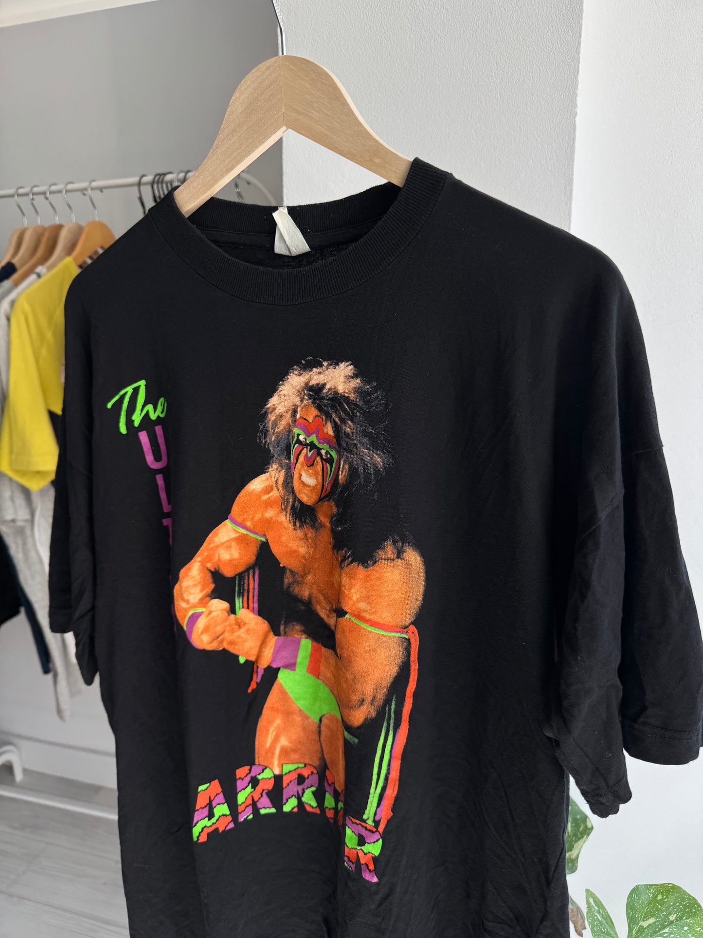 🤼 Tricou Vintage The Ultimate Warrior WWF Graphic – XL Bărbați