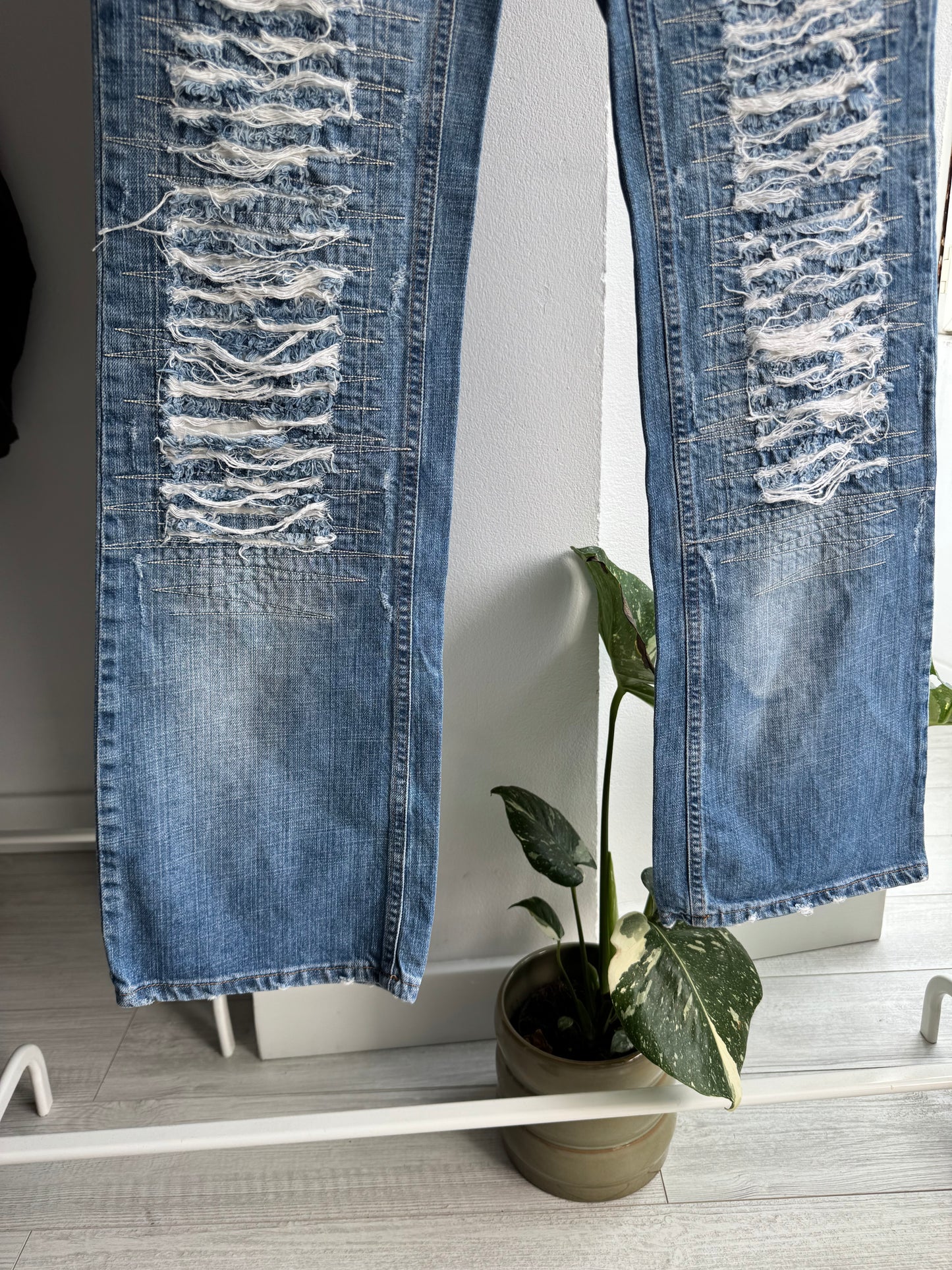 👖 Jeans Y2K Bootcut Low Rise – US 30 / IT 44 (L Damă)