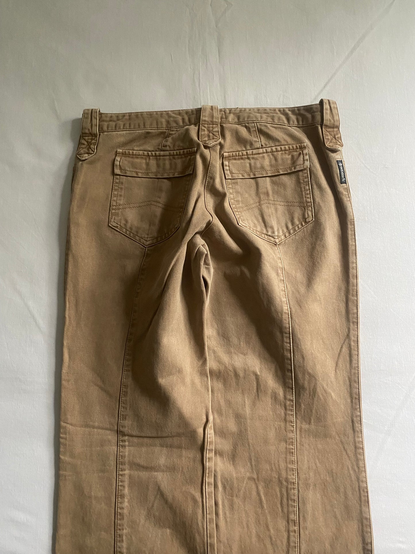 Pantaloni Y2K Armani Maro Bootcut / Baggy 🍮 | Made in Italy 🇮🇹 | Mărimea EU 40 | Vintage 2000s