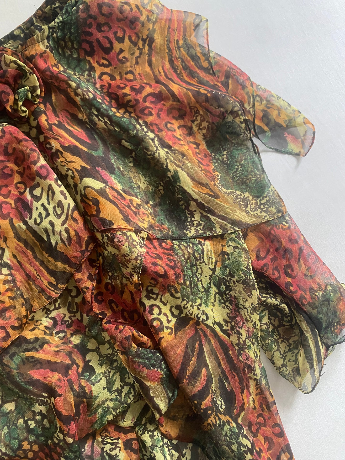 Fustă Mini Animal Print – Y2K – Mărime XS 🐆✨