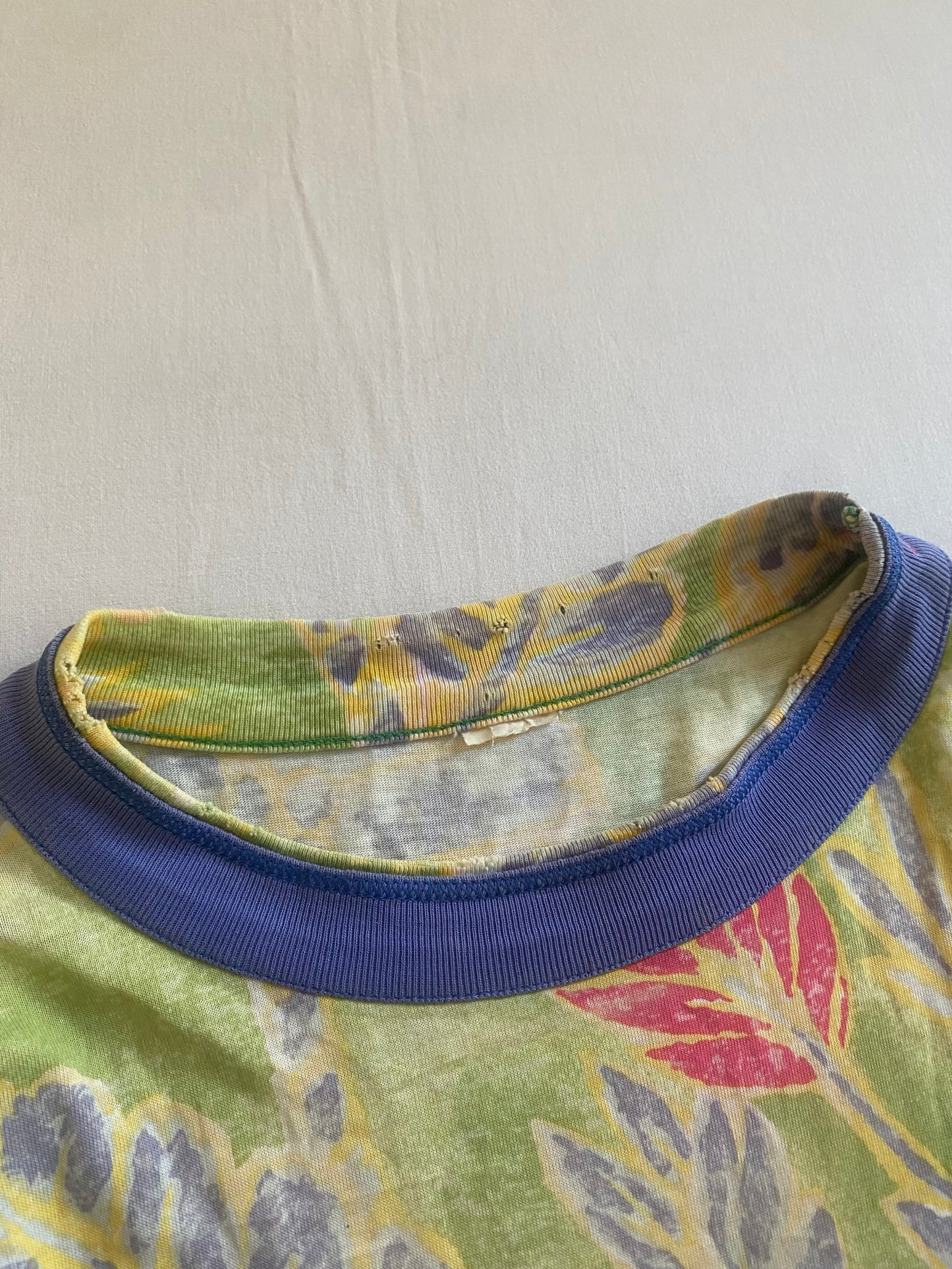 Vintage Best Company All Over Print Floral Shirt