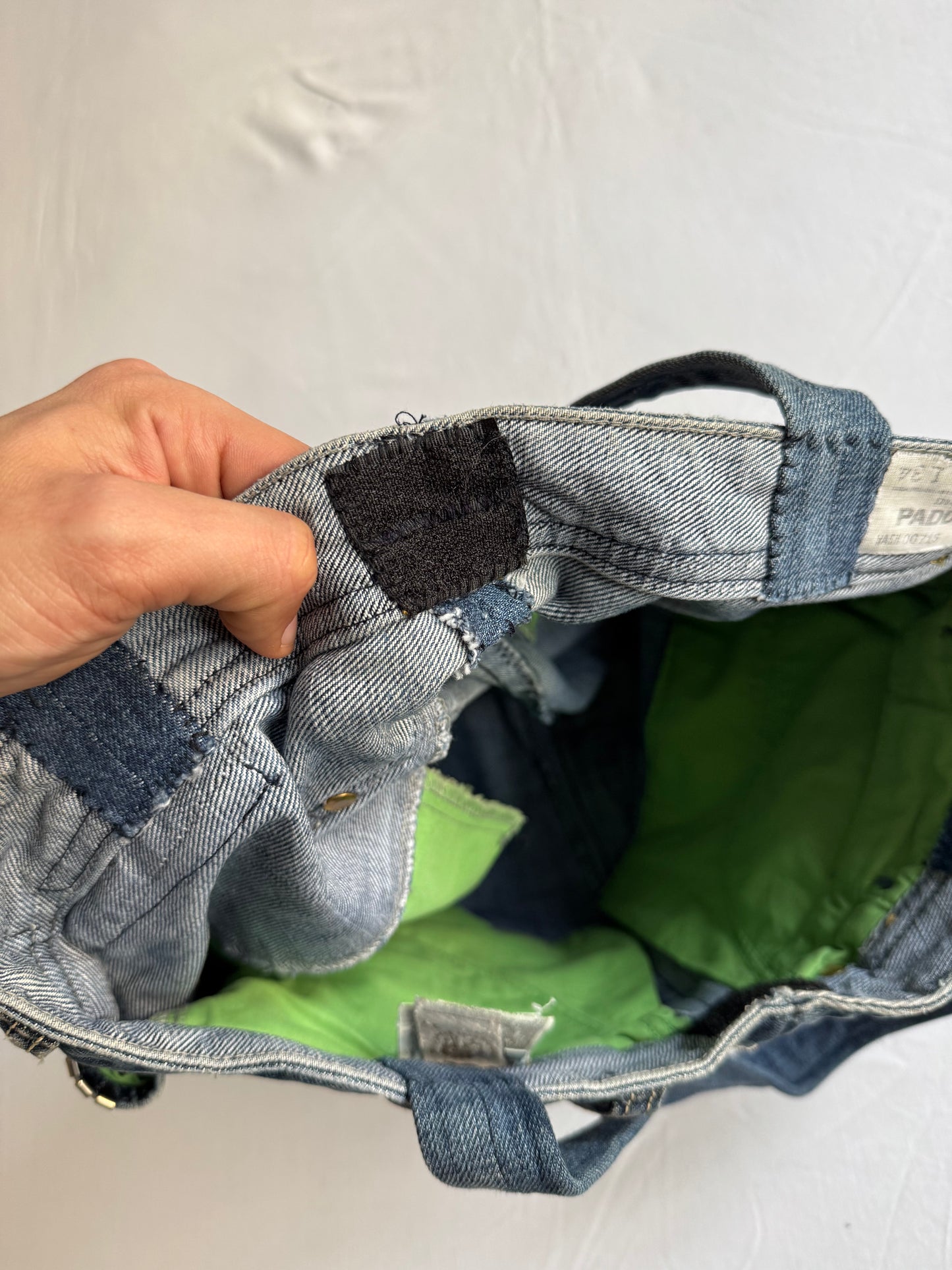 👜 Geantă Handmade Diesel / Tote bag din denim reciclat