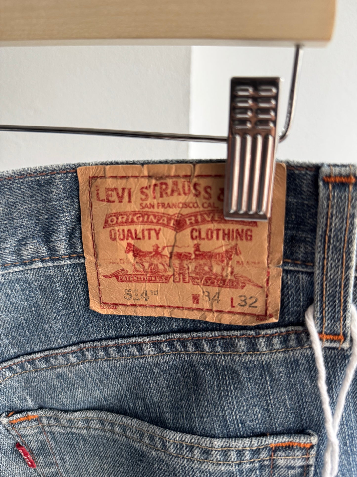 👖 Jeans Y2K Levi’s 514 Straight Fit – W34 x L32