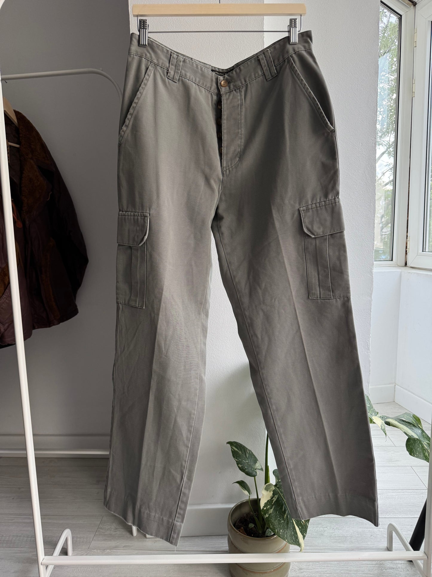 🪖 Pantaloni Vintage Lee Leesures Fatigue Cargo – W34 x L34