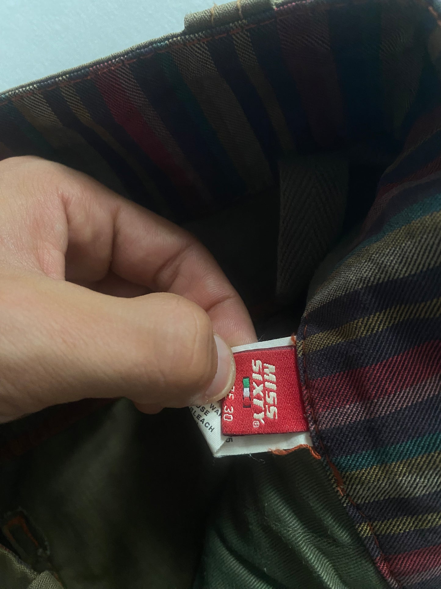 🪖 Pantaloni Cargo Y2K Miss Sixty – Women’s – Mărime US 30