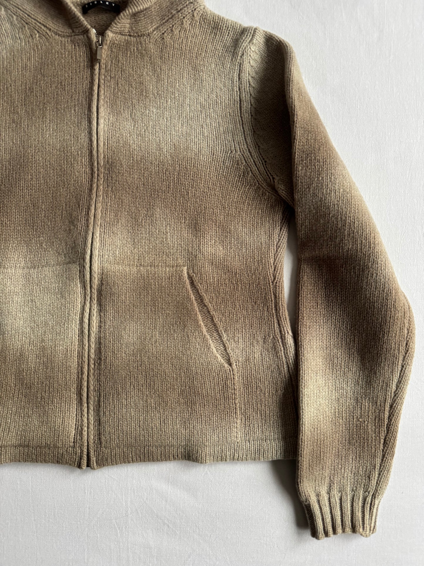 🧶 Hoodie Y2K Damă din Lână Virgină – S / M