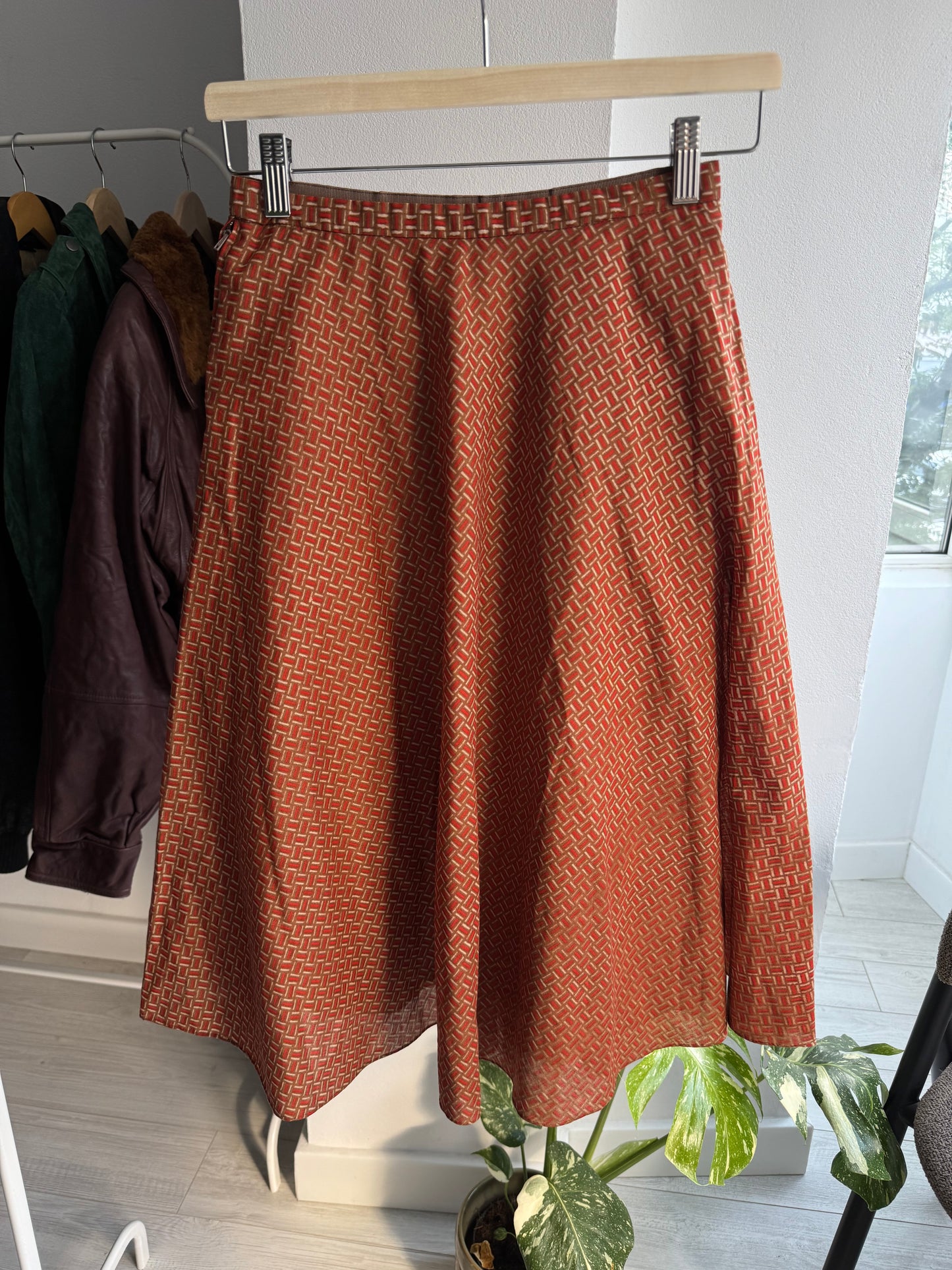 ✨ Fustă Vintage Printed – XS/S Damă