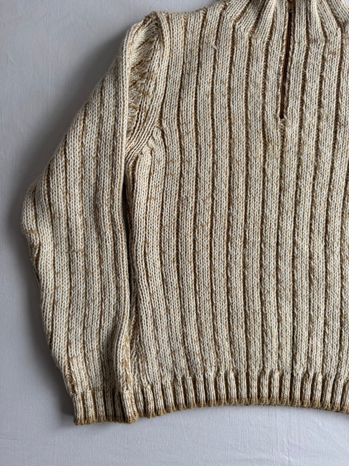 🧶 Pulover Y2K Timberland Quarter Zip din Blend Lână – XS Bărbați