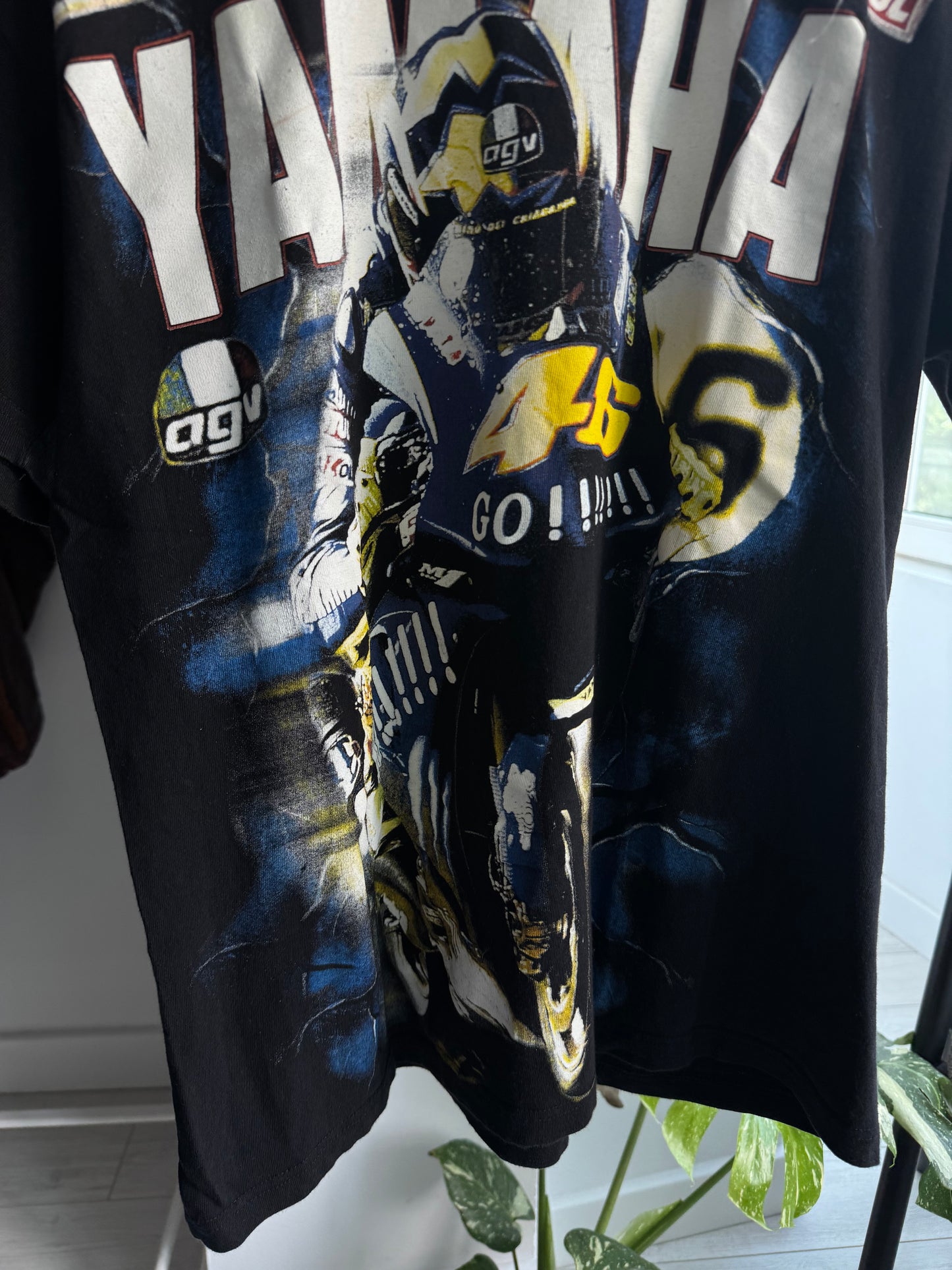🏍️ Tricou Vintage Valentino Rossi Graphic Tee – M Bărbați