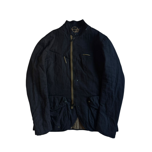 🥷 Utility Jacket Y2K Asimetrică pentru Bărbați Armani Exchange – M (Fitted)
