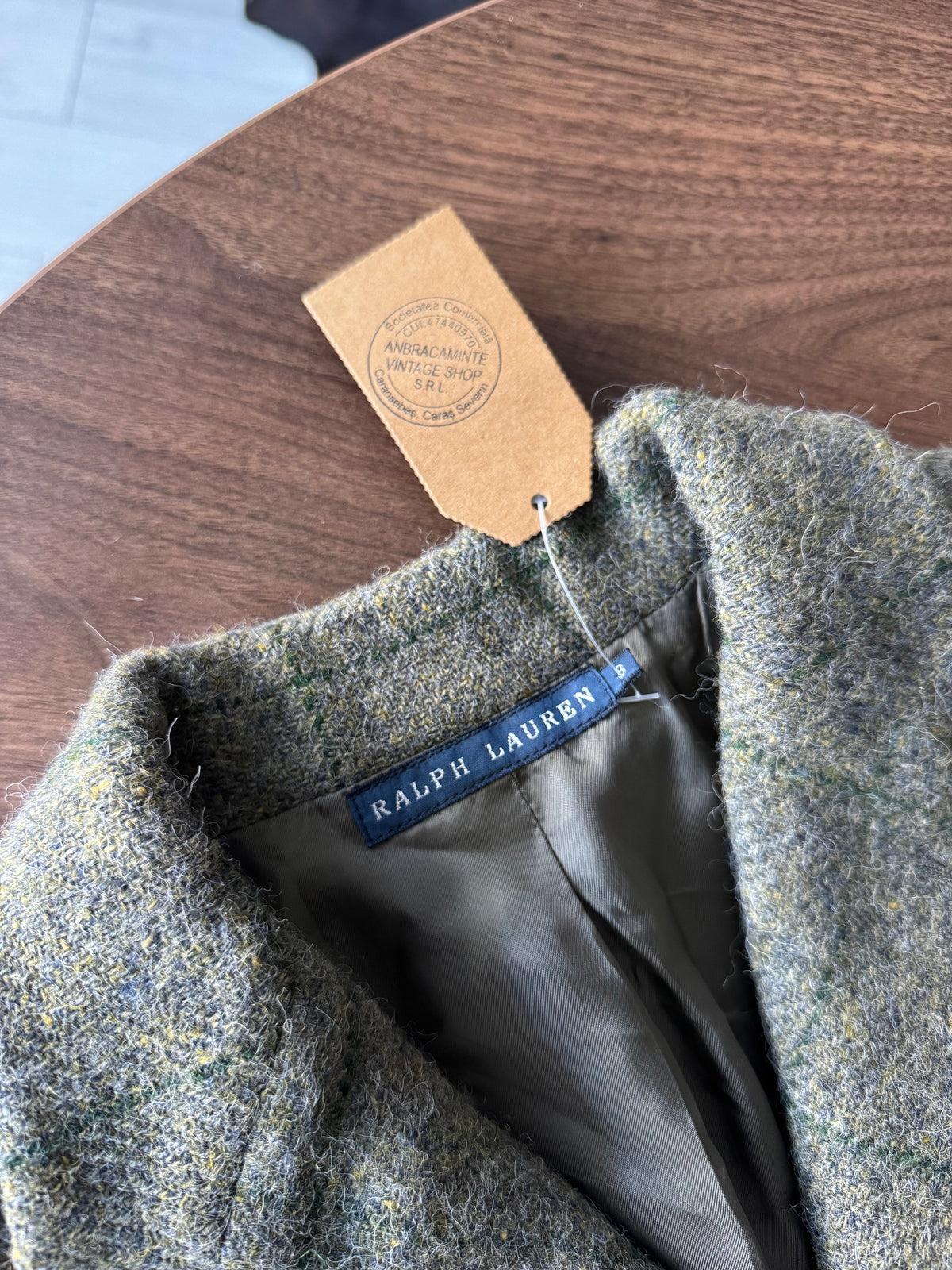 Blazer Vintage Ralph Lauren Tweed | M Damă