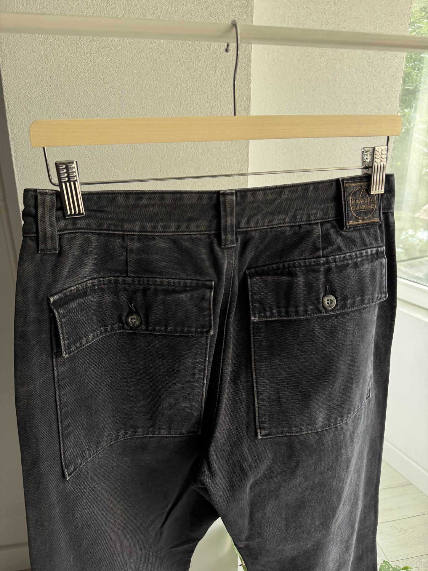 ⛵️ Pantaloni Vintage Murphy&Nye Canvas Fatigue – W31 Bărbați