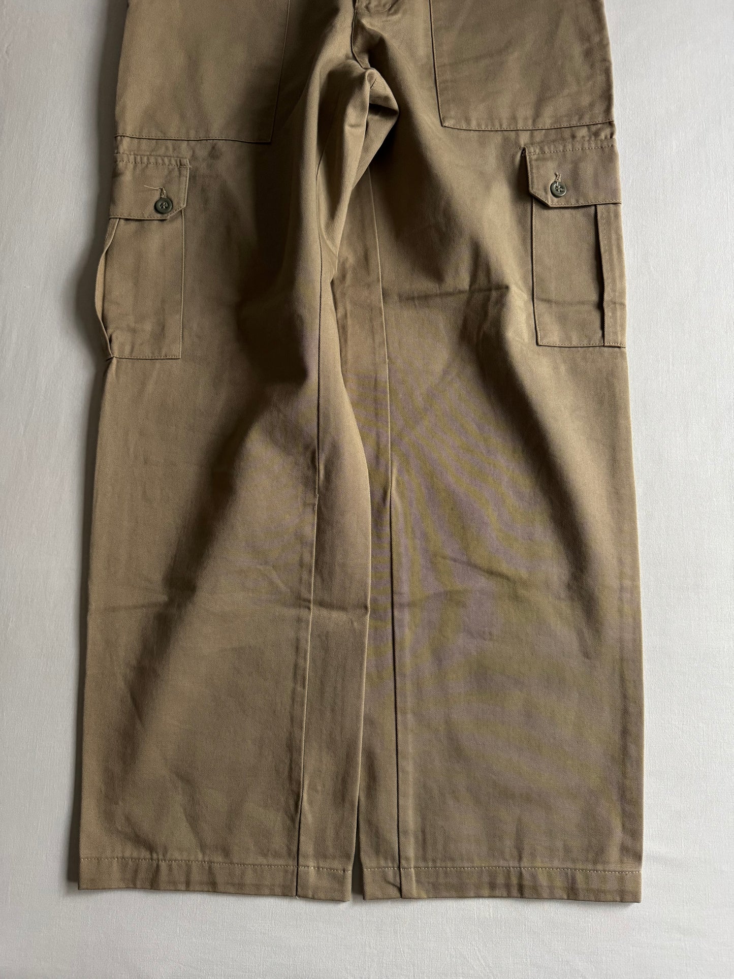 🪖 Pantaloni Dockers Vintage Cream Cargo (W32 x L34)