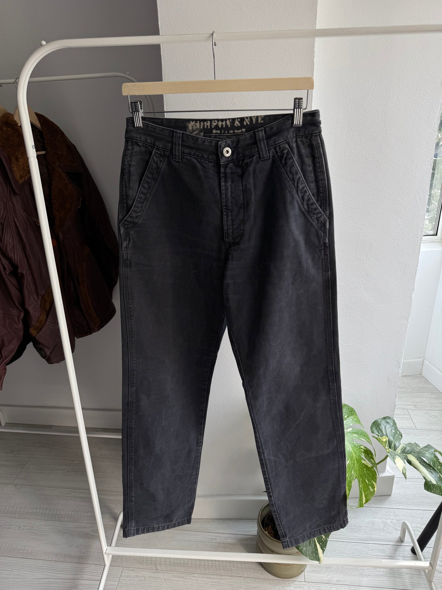 ⛵️ Pantaloni Vintage Murphy&Nye Canvas Fatigue – W31 Bărbați