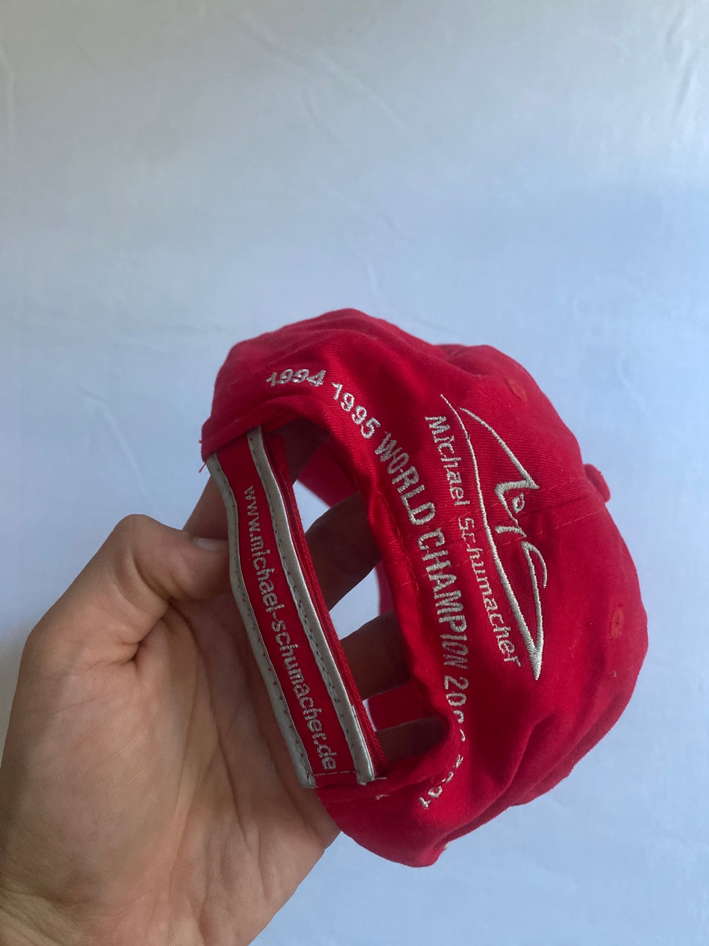 🧢 Șapcă Vintage Ferrari x Michael Schumacher