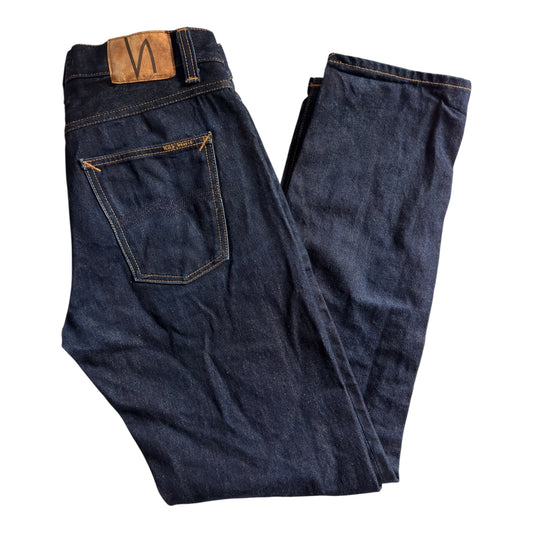 👖 Blugi Nudie Jeans Gritty Jackson Selvedge – Mărime W31 x L34 (Made in Italy)