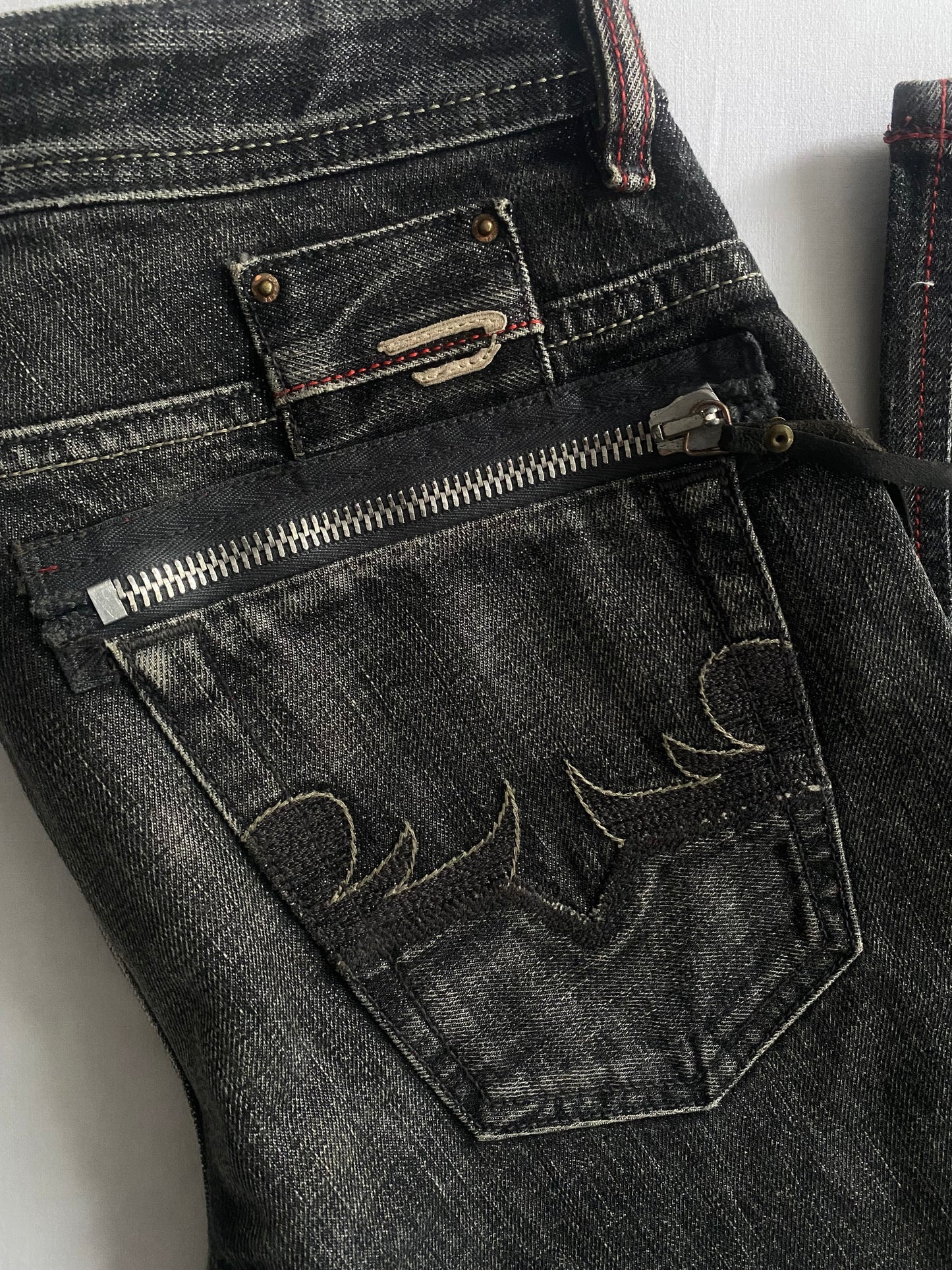 🖤 Y2K Diesel Black Baggy Jeans